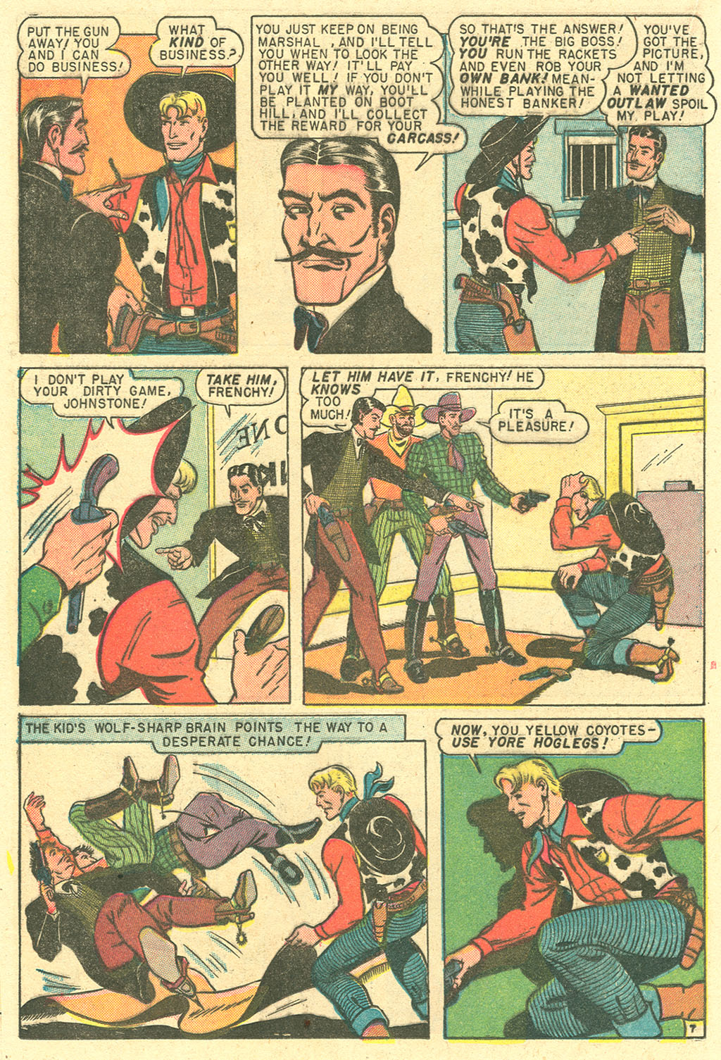 Read online Kid Colt Outlaw comic -  Issue #1 - 22