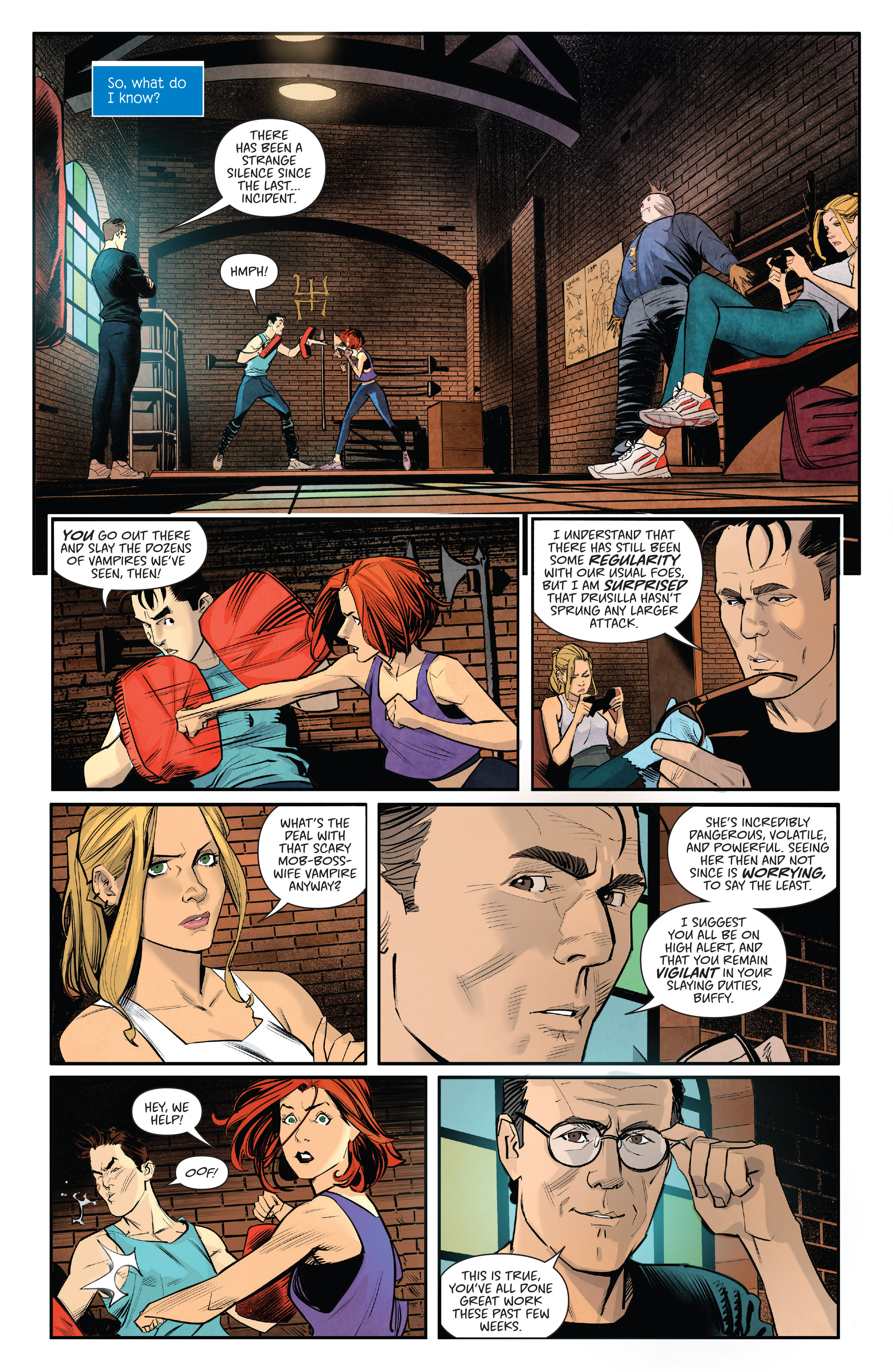 Read online Buffy the Vampire Slayer comic -  Issue #4 - 5