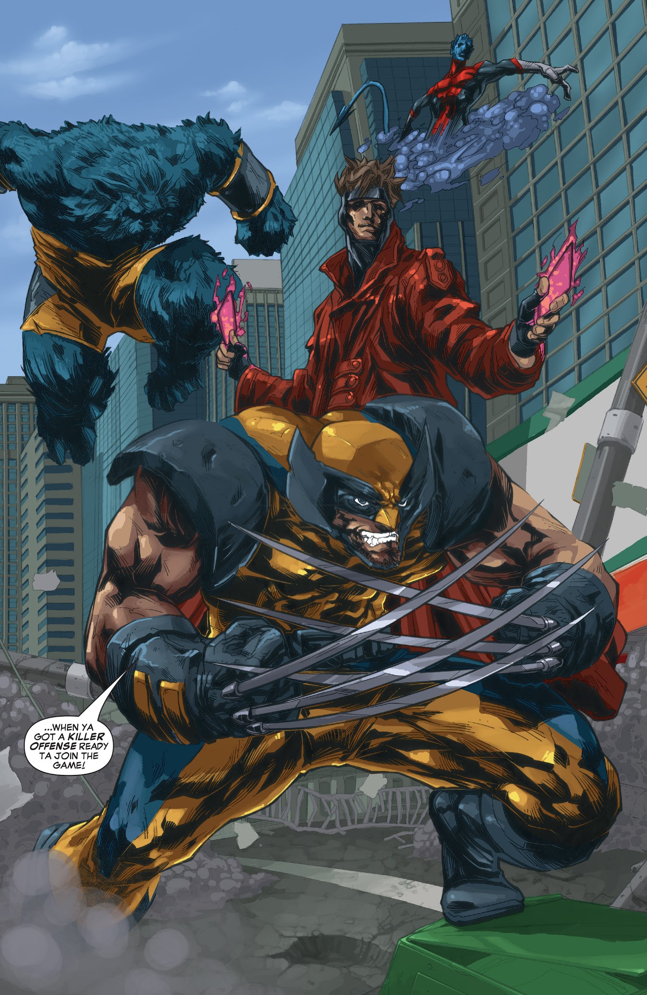 Read online X-Men/Fantastic Four comic -  Issue #5 - 11