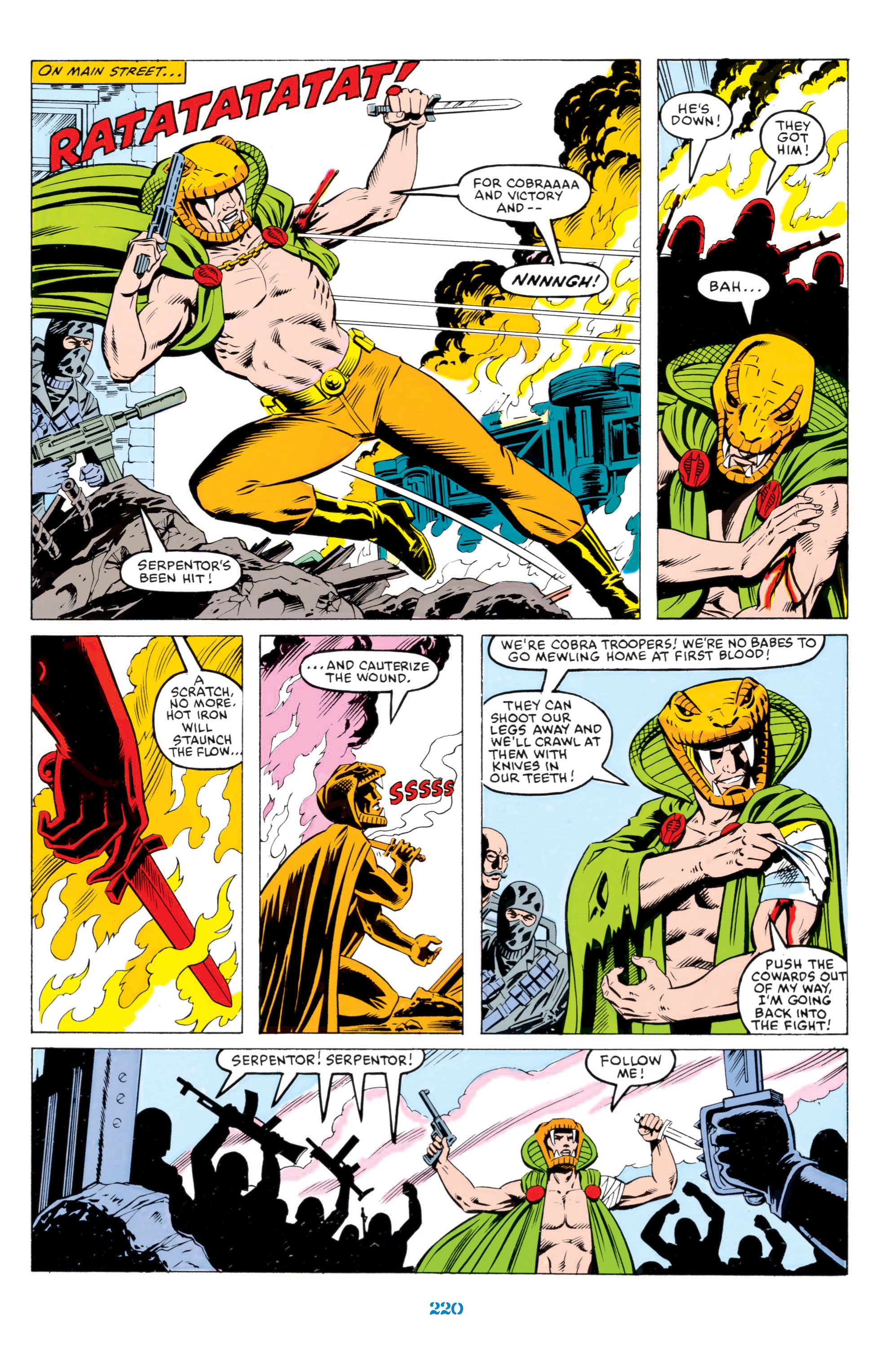 Read online Classic G.I. Joe comic -  Issue # TPB 5 (Part 2) - 122