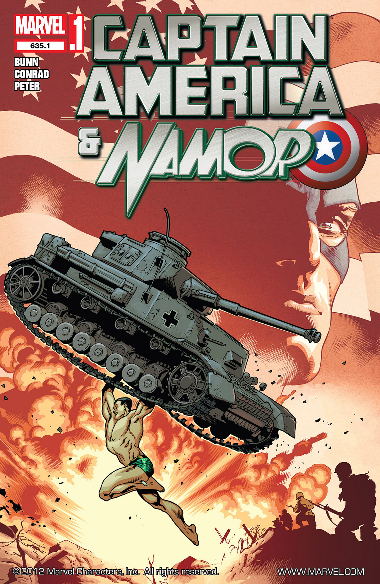 Read online Captain America and Namor comic -  Issue #635.1 - 1