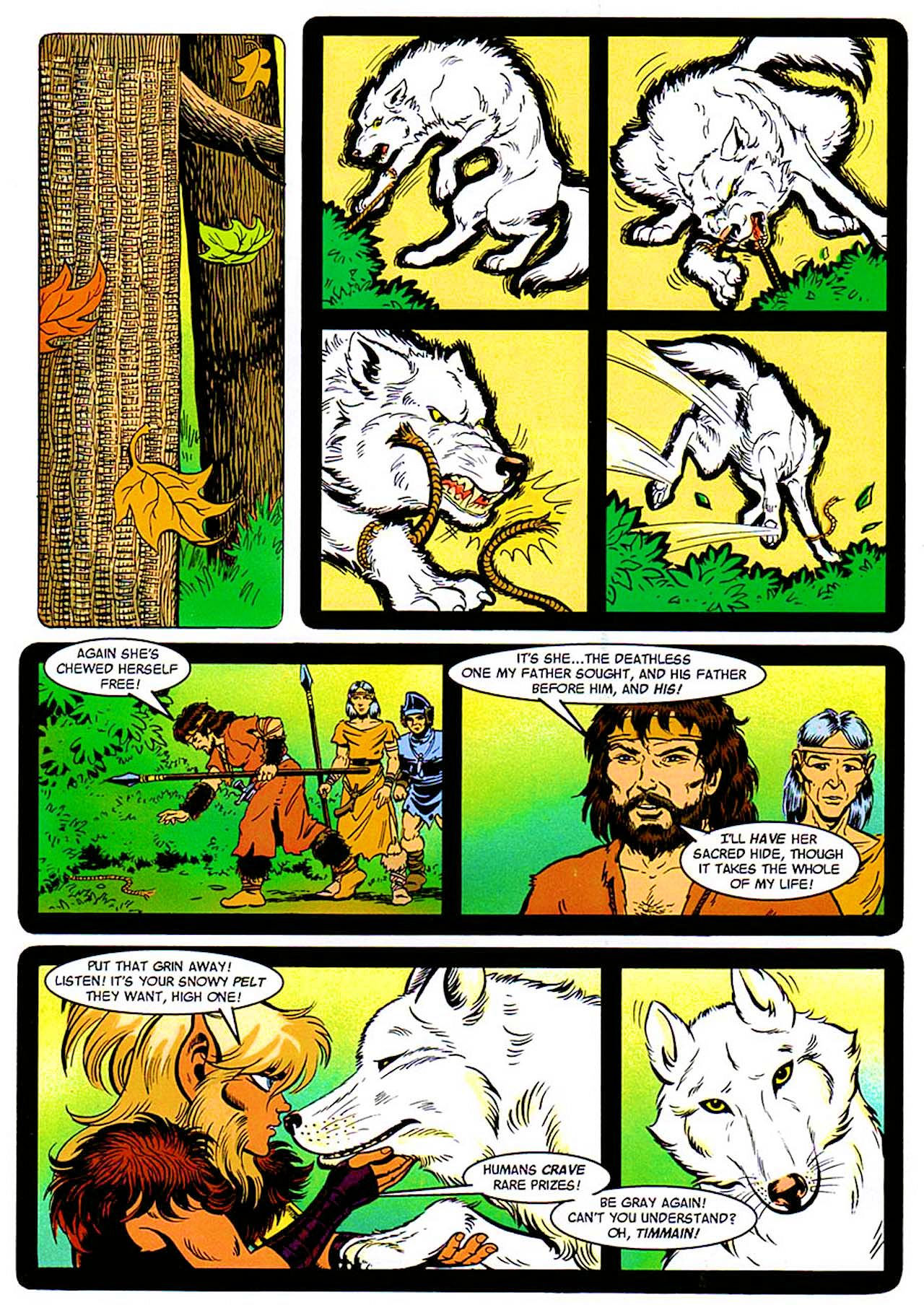 Read online ElfQuest: Kings of the Broken Wheel comic -  Issue #7 - 22