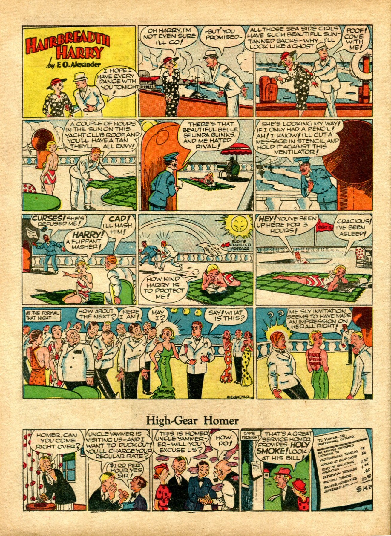 Read online Famous Funnies comic -  Issue #72 - 16