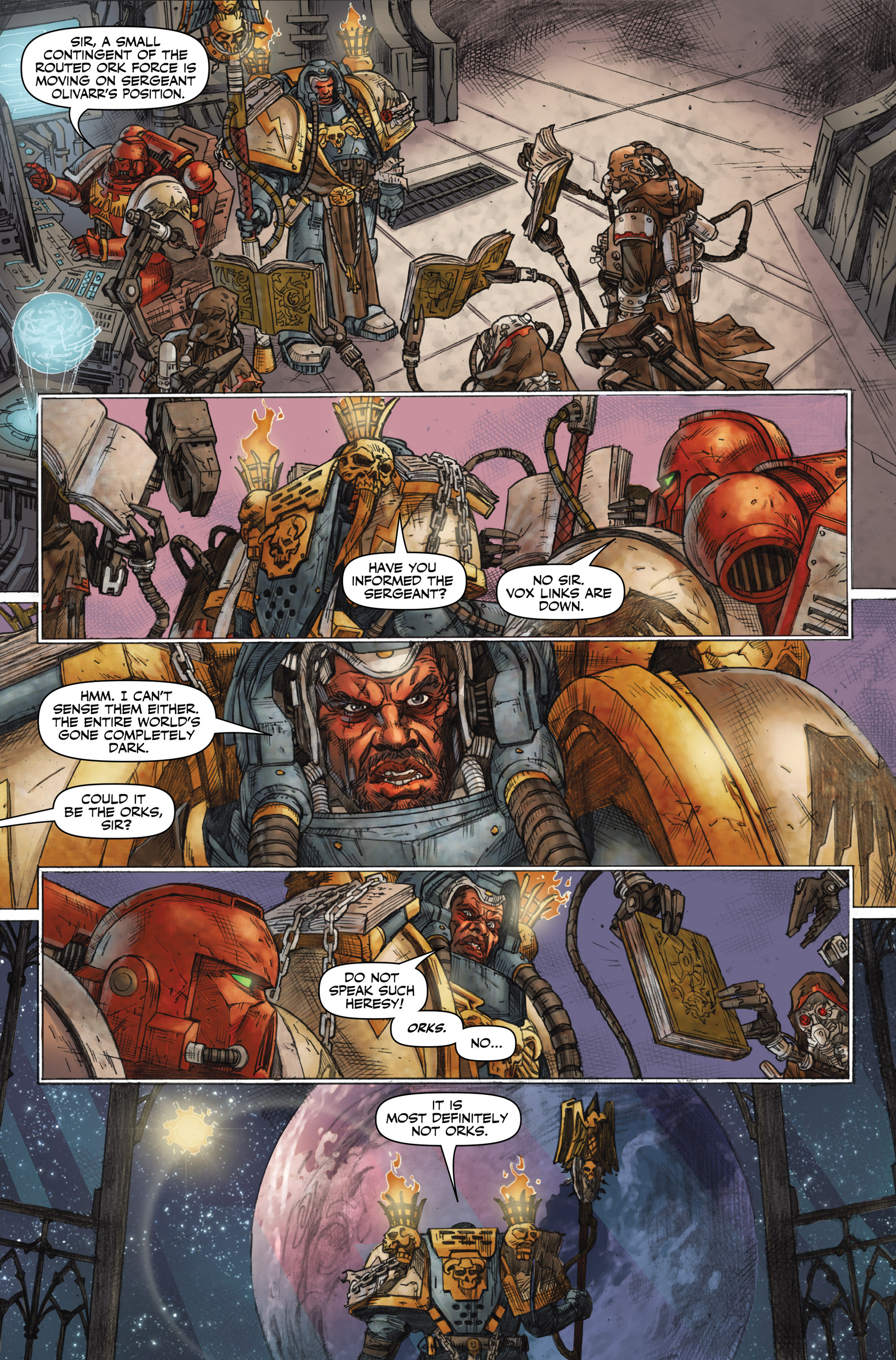 Read online Warhammer 40,000: Dawn of War comic -  Issue #1 - 17