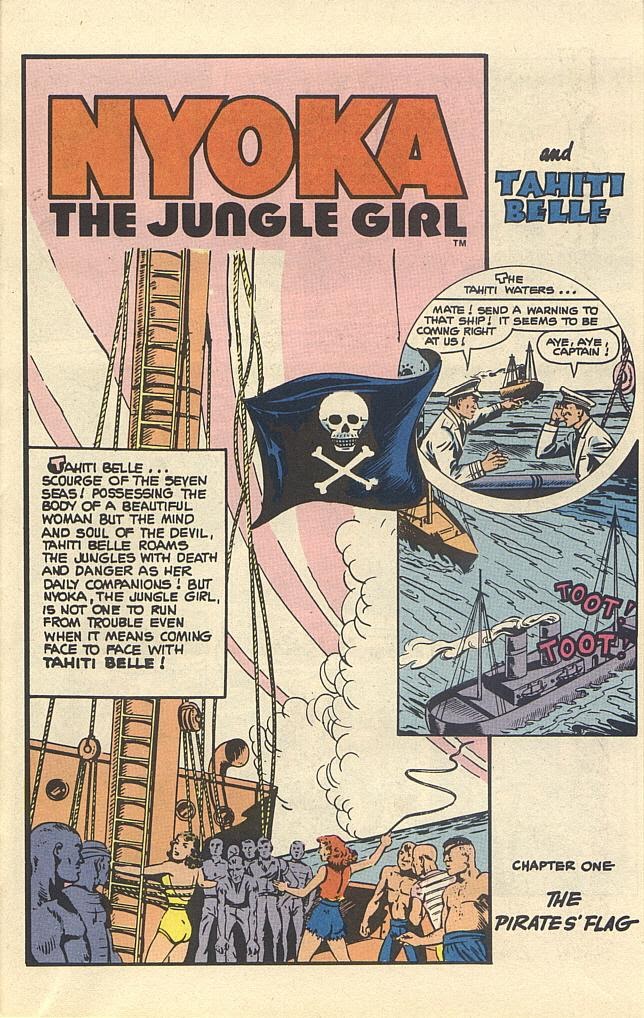 Read online The Further Adventures of Nyoka the Jungle Girl comic -  Issue #1 - 20