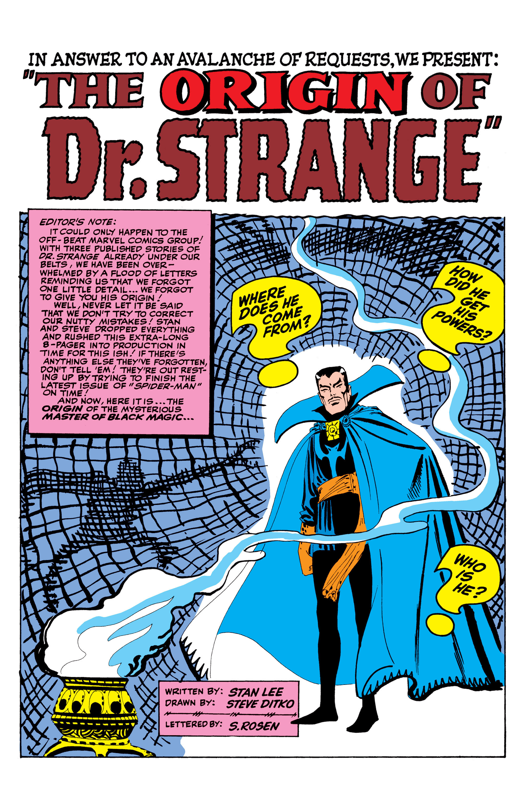 Read online Marvel Masterworks: Doctor Strange comic -  Issue # TPB 1 (Part 1) - 25