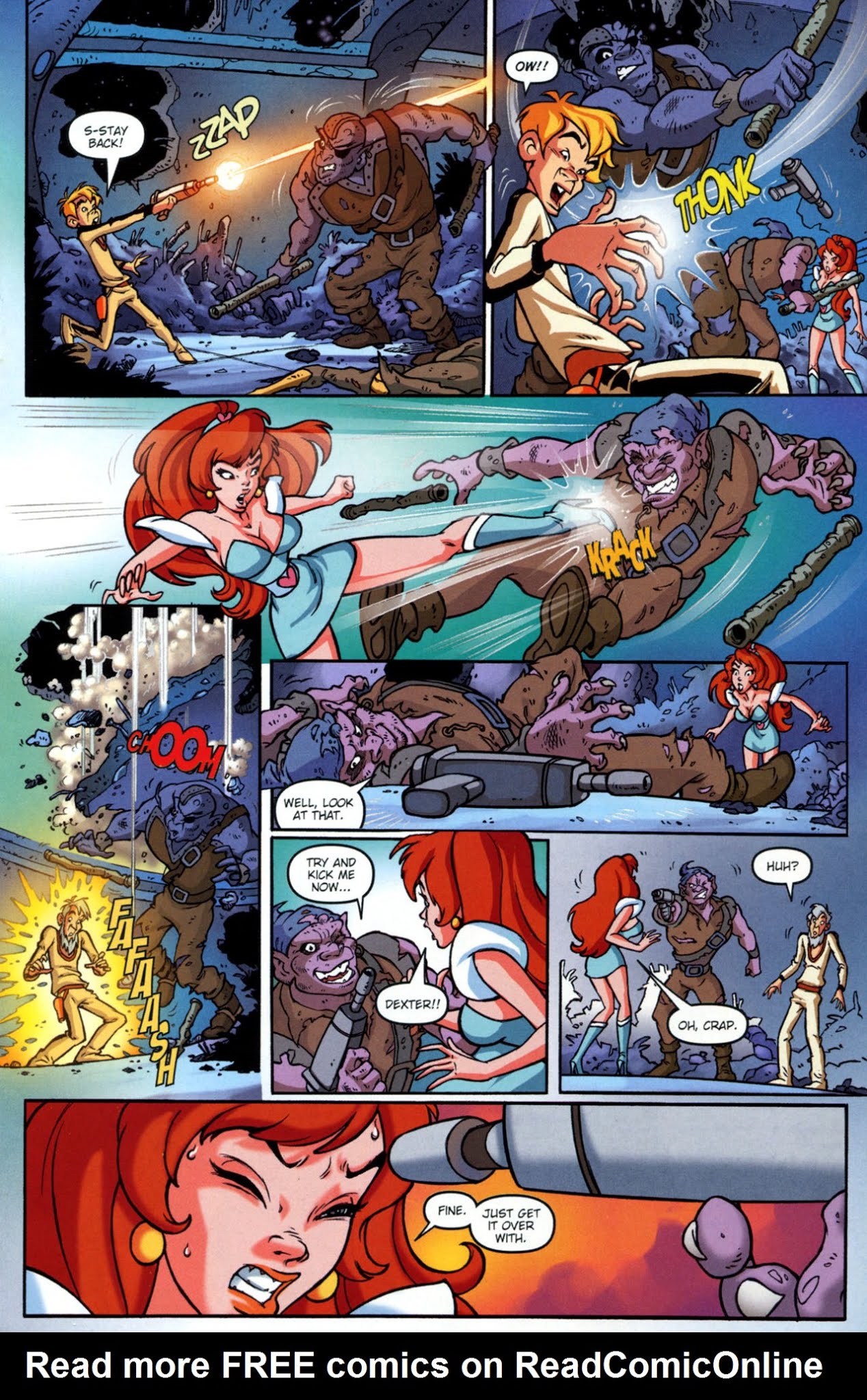 Read online Don Bluth Presents Space Ace comic -  Issue #4 - 7