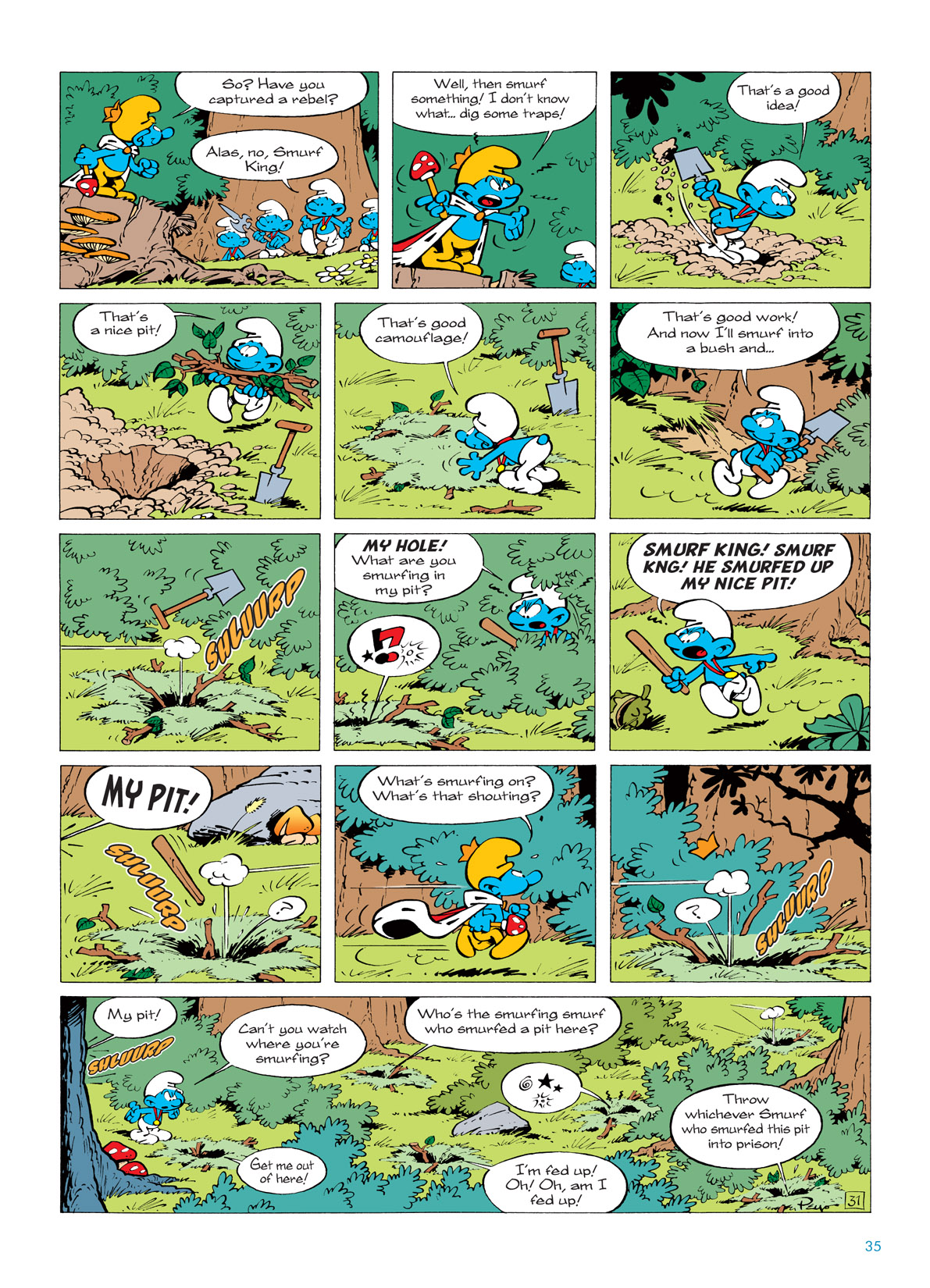 Read online The Smurfs comic -  Issue #3 - 35