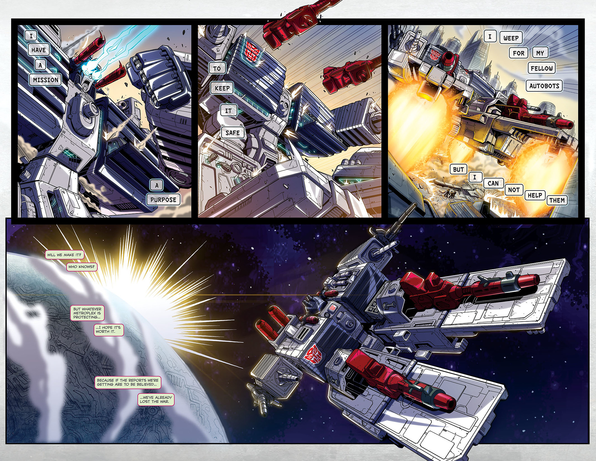 Read online Transformers Spotlight: Metroplex comic -  Issue # Full - 15
