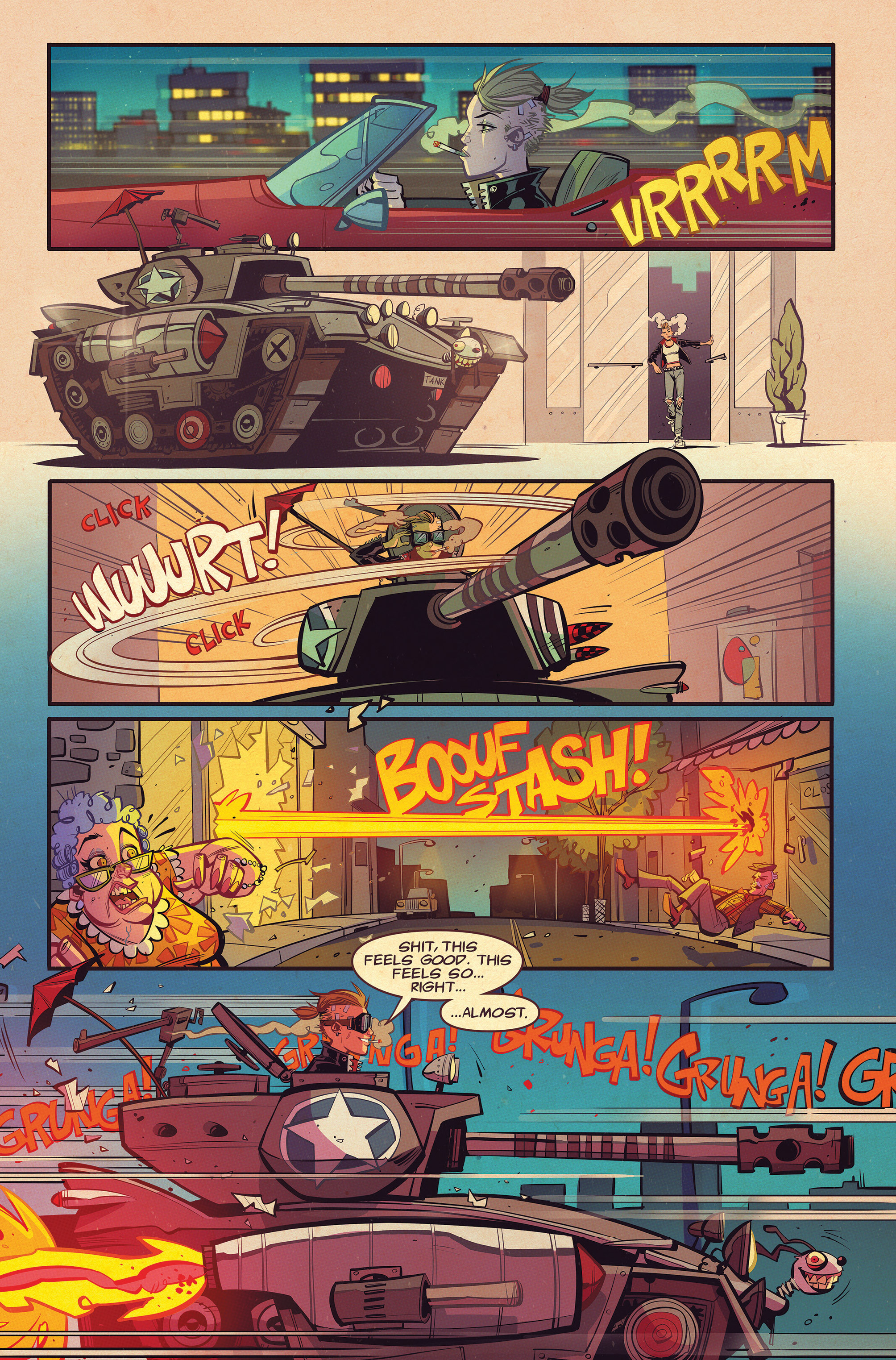 Read online Tank Girl: Two Girls, One Tank comic -  Issue #1 - 16