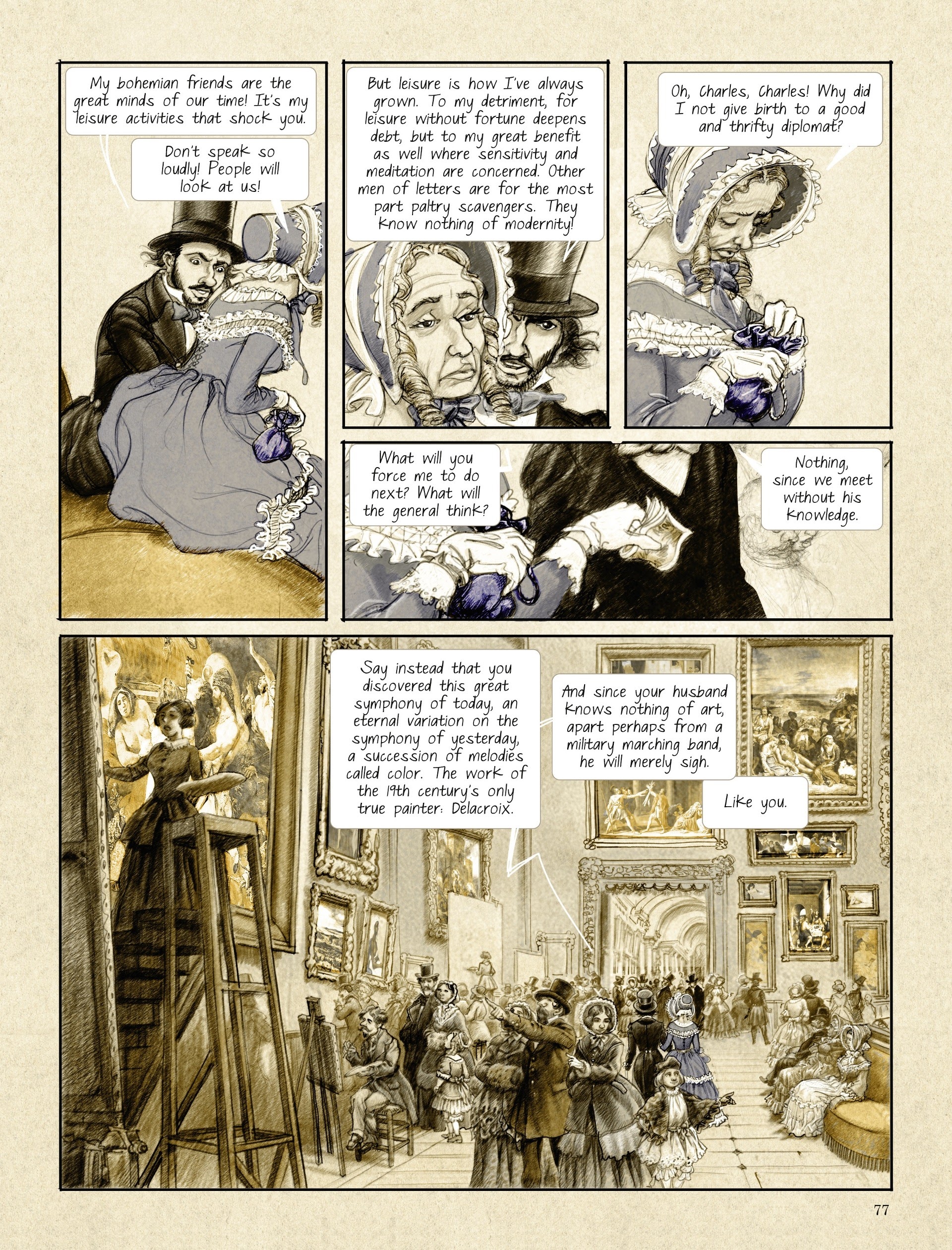 Read online Mademoiselle Baudelaire comic -  Issue # TPB (Part 1) - 76