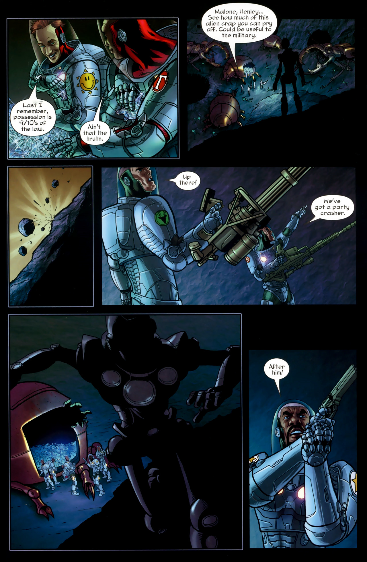 Read online Zero-G comic -  Issue #1 - 22