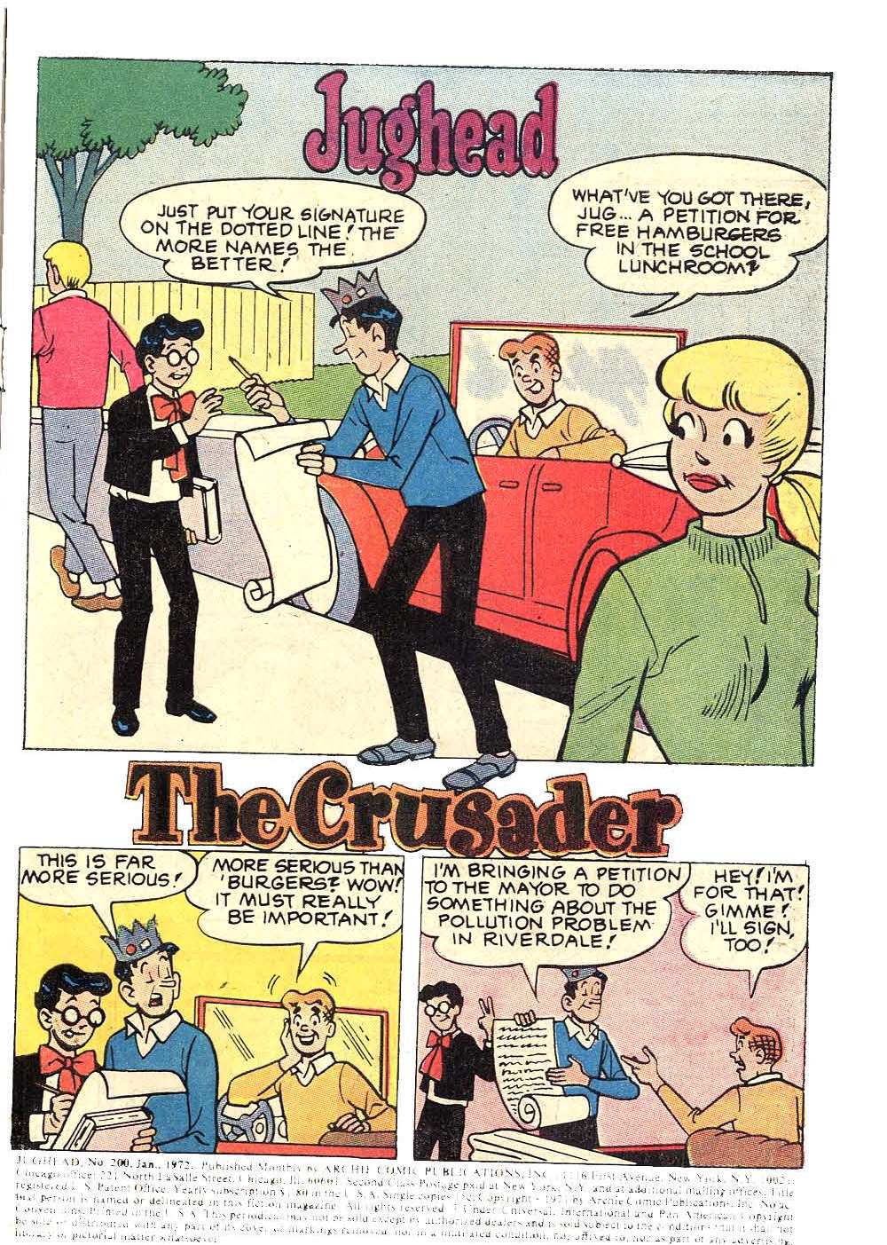 Read online Jughead (1965) comic -  Issue #200 - 3