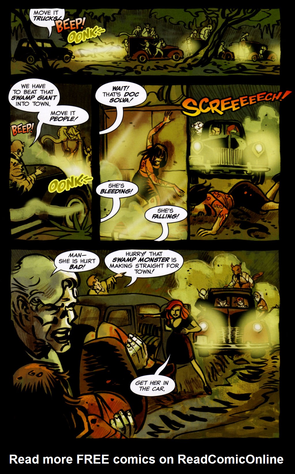 Read online Frankenstein Mobster comic -  Issue #7 - 4