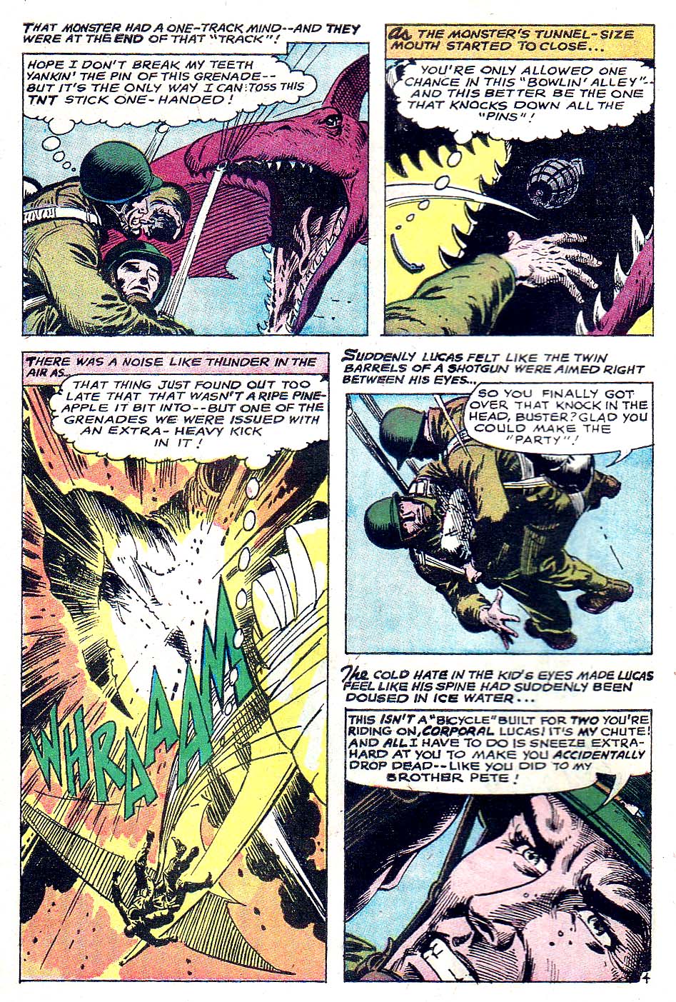 Read online Star Spangled War Stories (1952) comic -  Issue #133 - 6