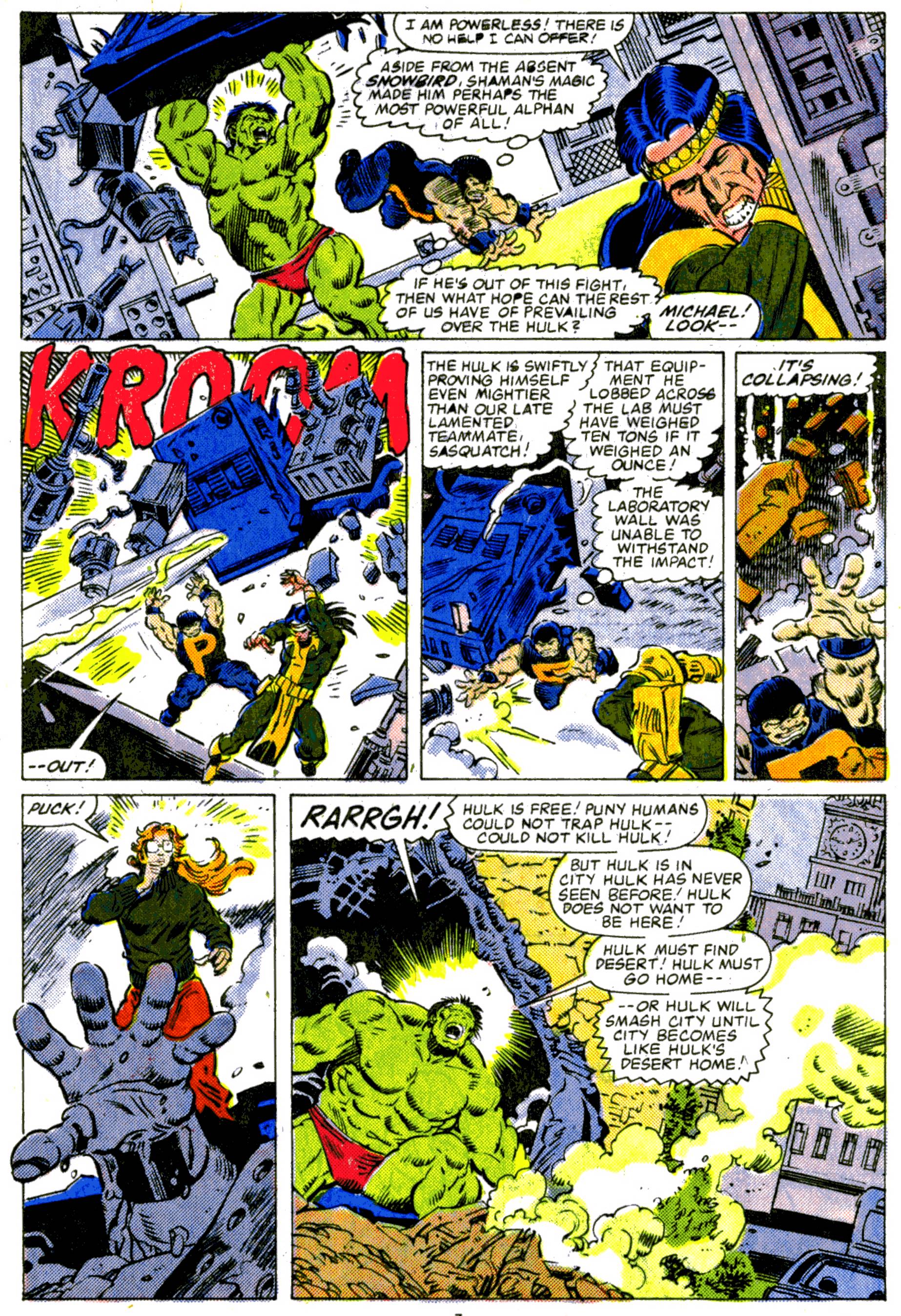 Read online The Incredible Hulk (1968) comic -  Issue #313B - 7
