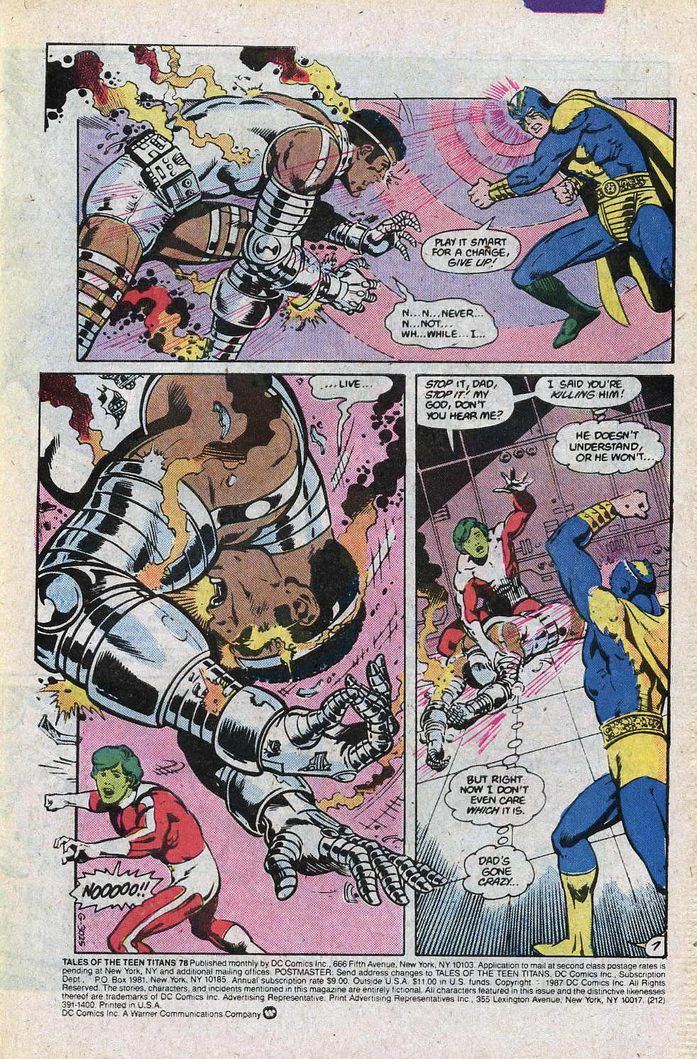 Read online Tales of the Teen Titans comic -  Issue #78 - 2