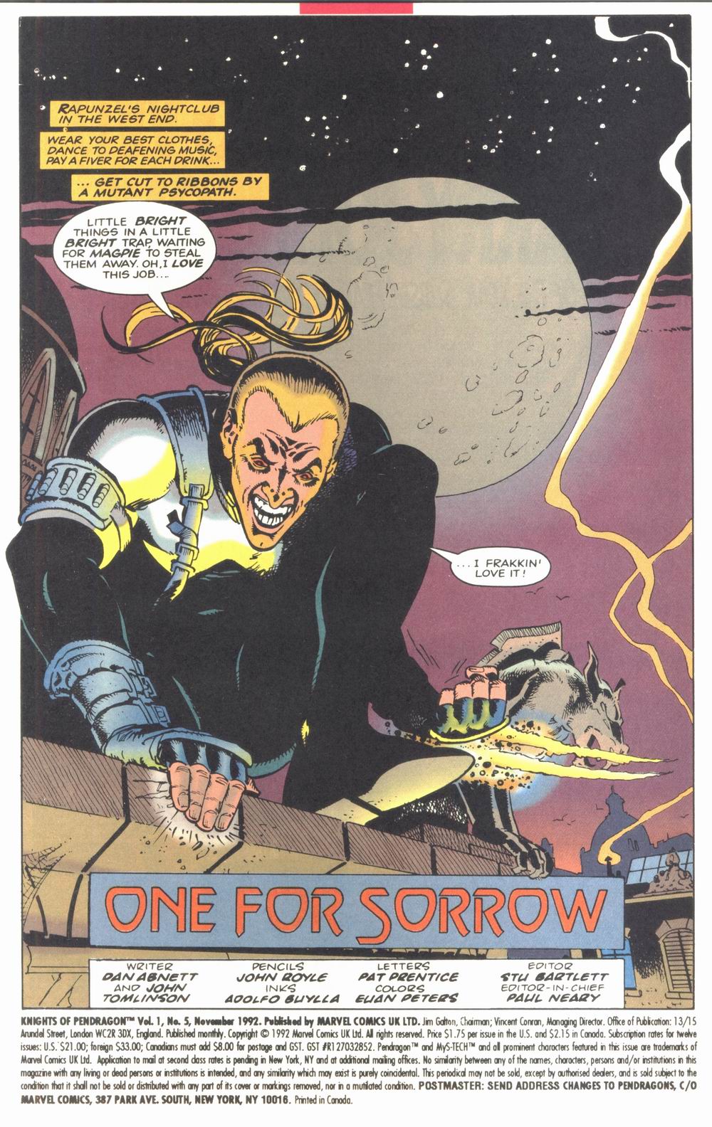 Read online Knights of Pendragon comic -  Issue #5 - 4