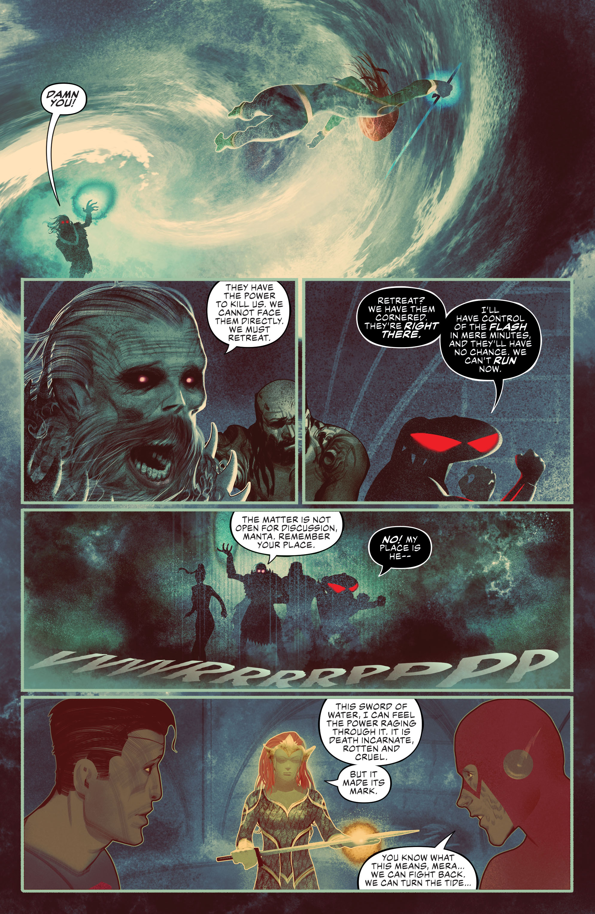 Read online Justice League/Aquaman: Drowned Earth comic -  Issue # TPB (Part 2) - 36
