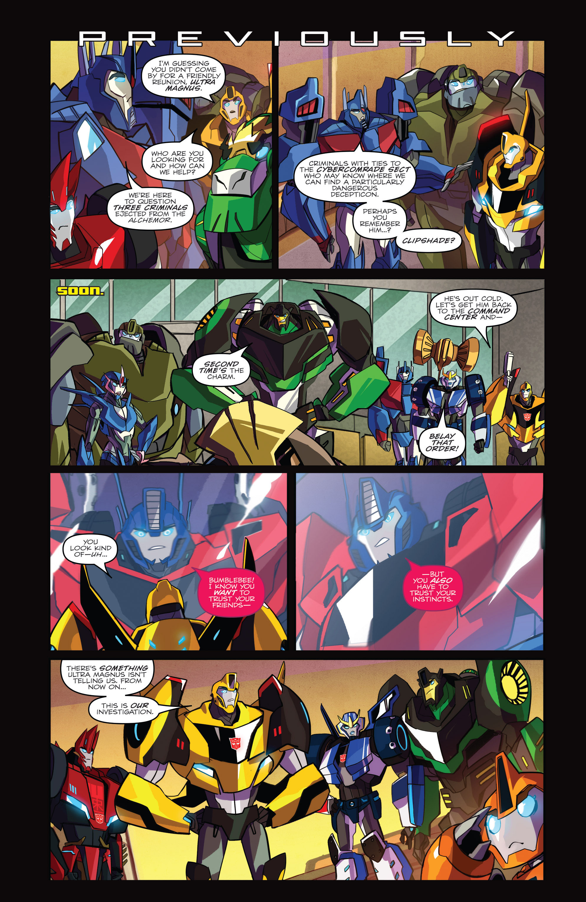 Read online Transformers: Robots In Disguise (2015) comic -  Issue #3 - 3
