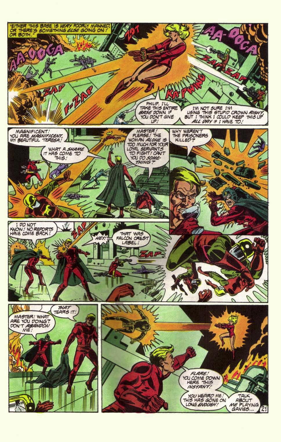 Read online Champions (1986) comic -  Issue #6 - 22