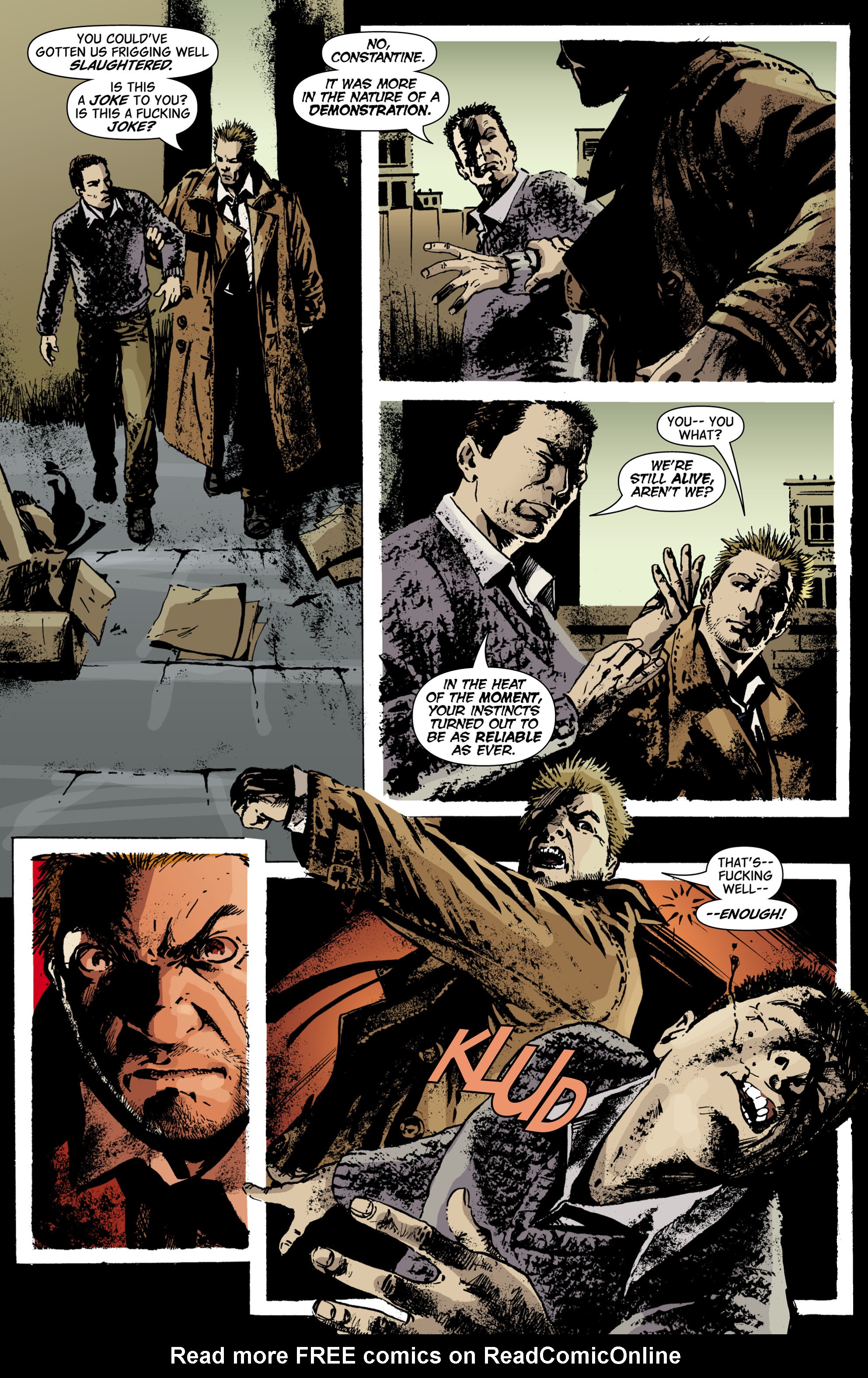 Read online Hellblazer comic -  Issue #203 - 18