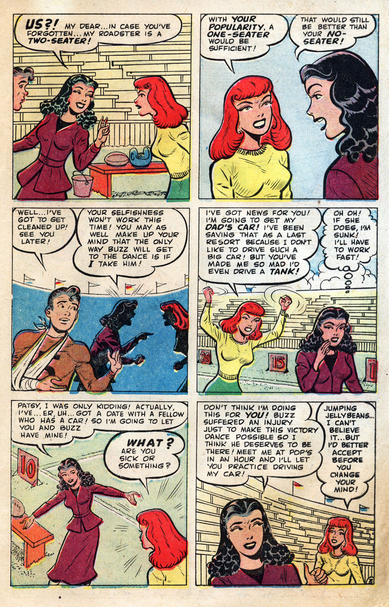 Read online Patsy Walker comic -  Issue #38 - 5