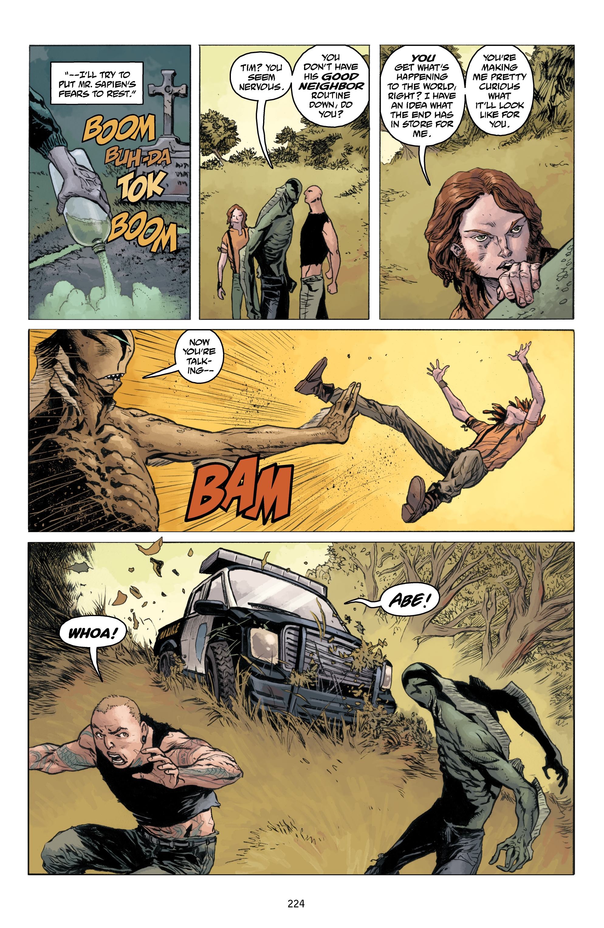 Read online Abe Sapien comic -  Issue # _TPB Dark and Terrible 1 (Part 3) - 22