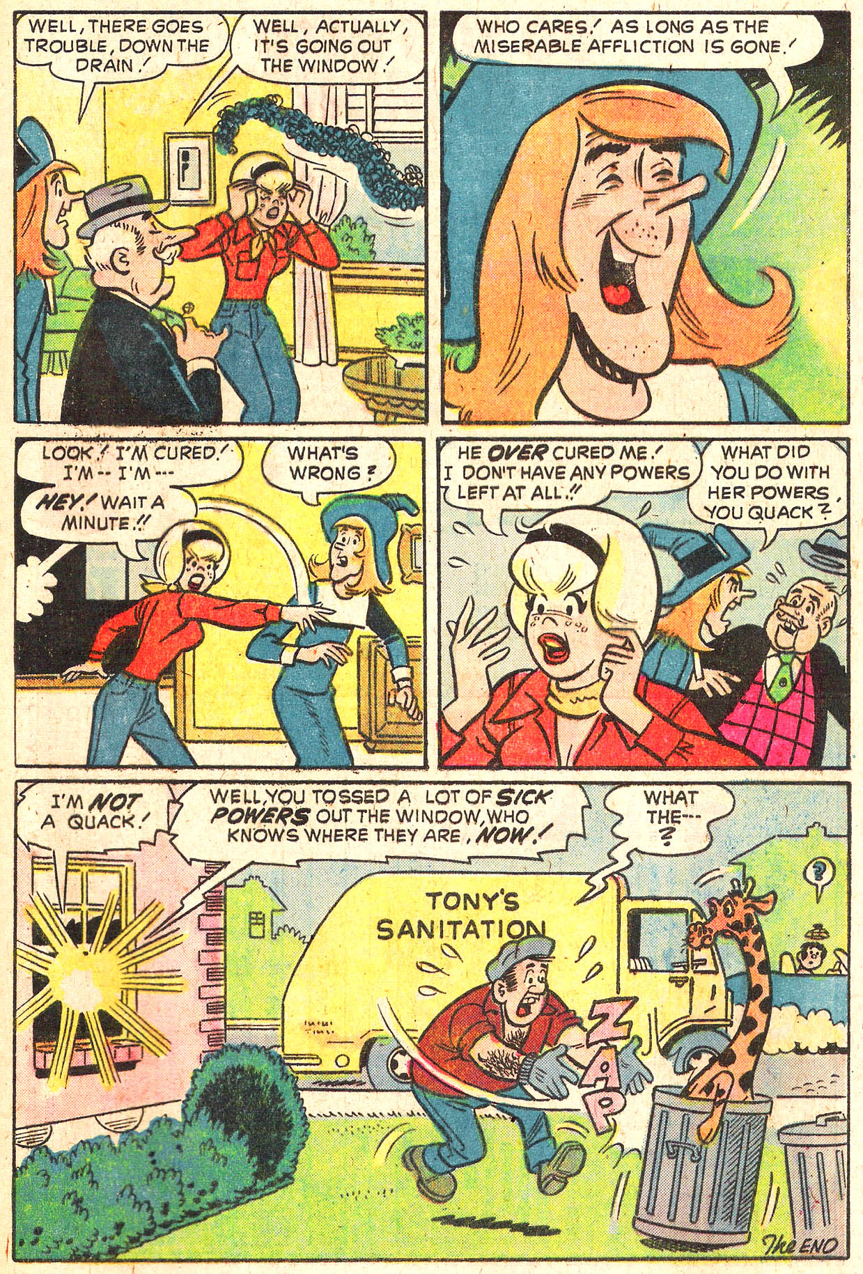 Read online Sabrina The Teenage Witch (1971) comic -  Issue #19 - 33