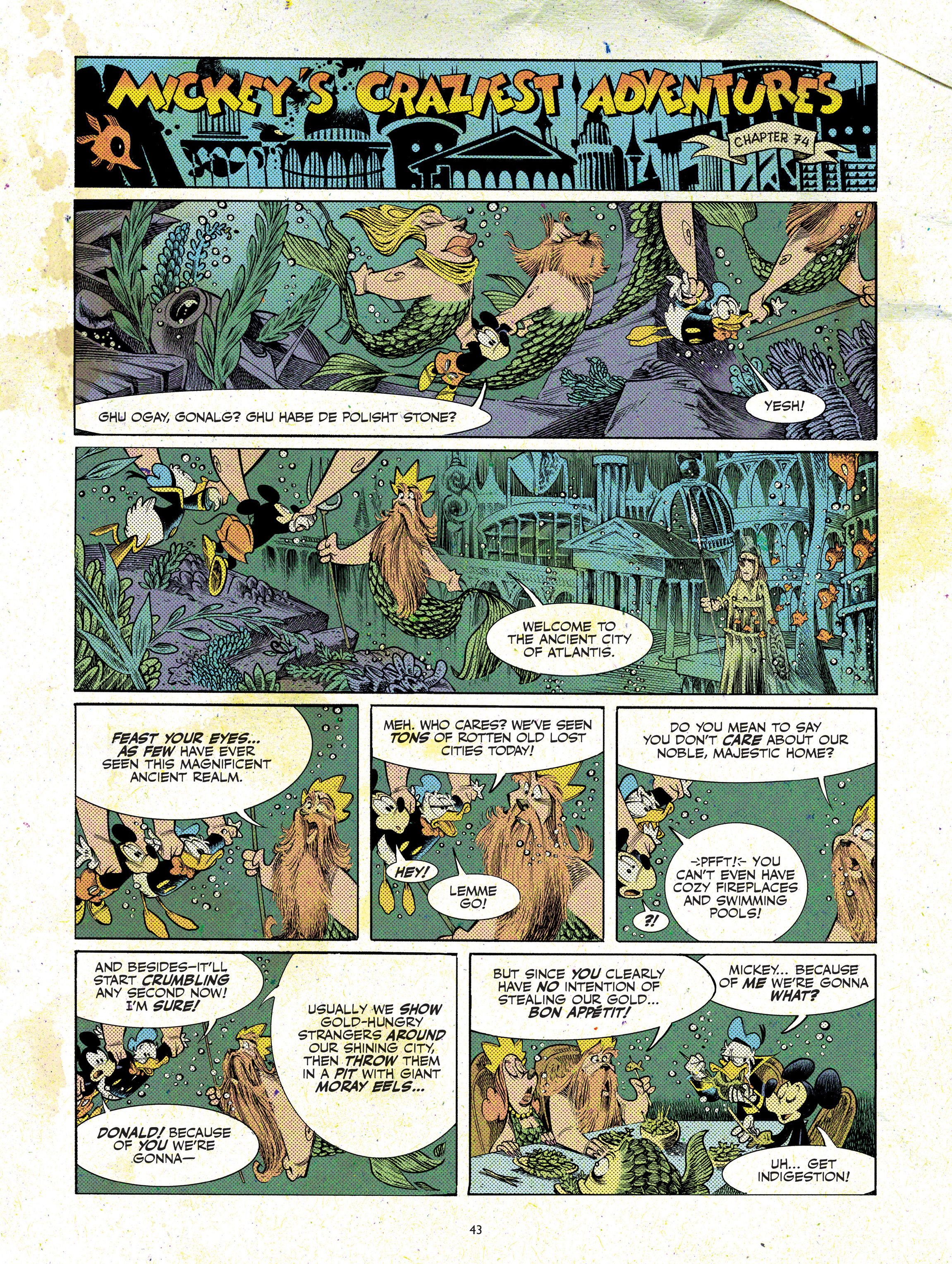 Read online Mickey's Craziest Adventures comic -  Issue # TPB - 43