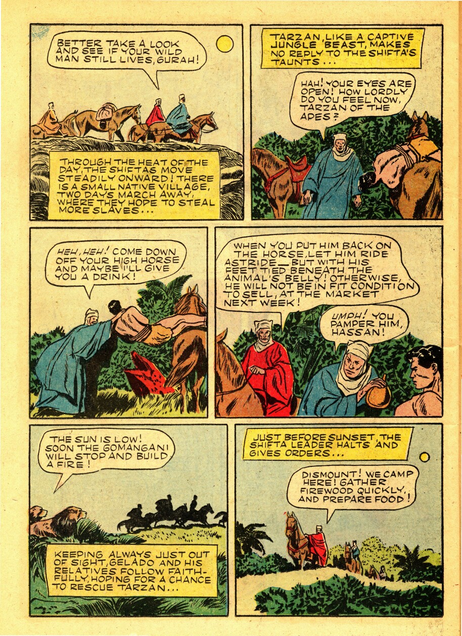 Read online Tarzan (1948) comic -  Issue #37 - 34