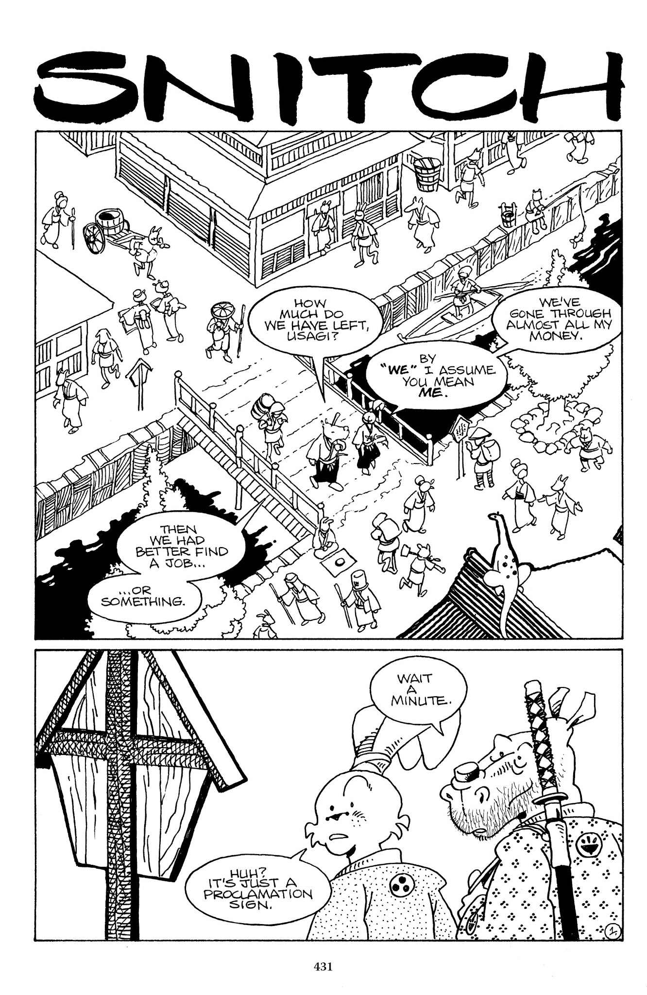 Read online The Usagi Yojimbo Saga comic -  Issue # TPB 6 - 429