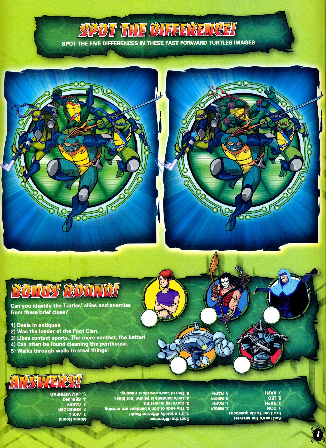 Read online Teenage Mutant Ninja Turtles Comic comic -  Issue #3 - 7