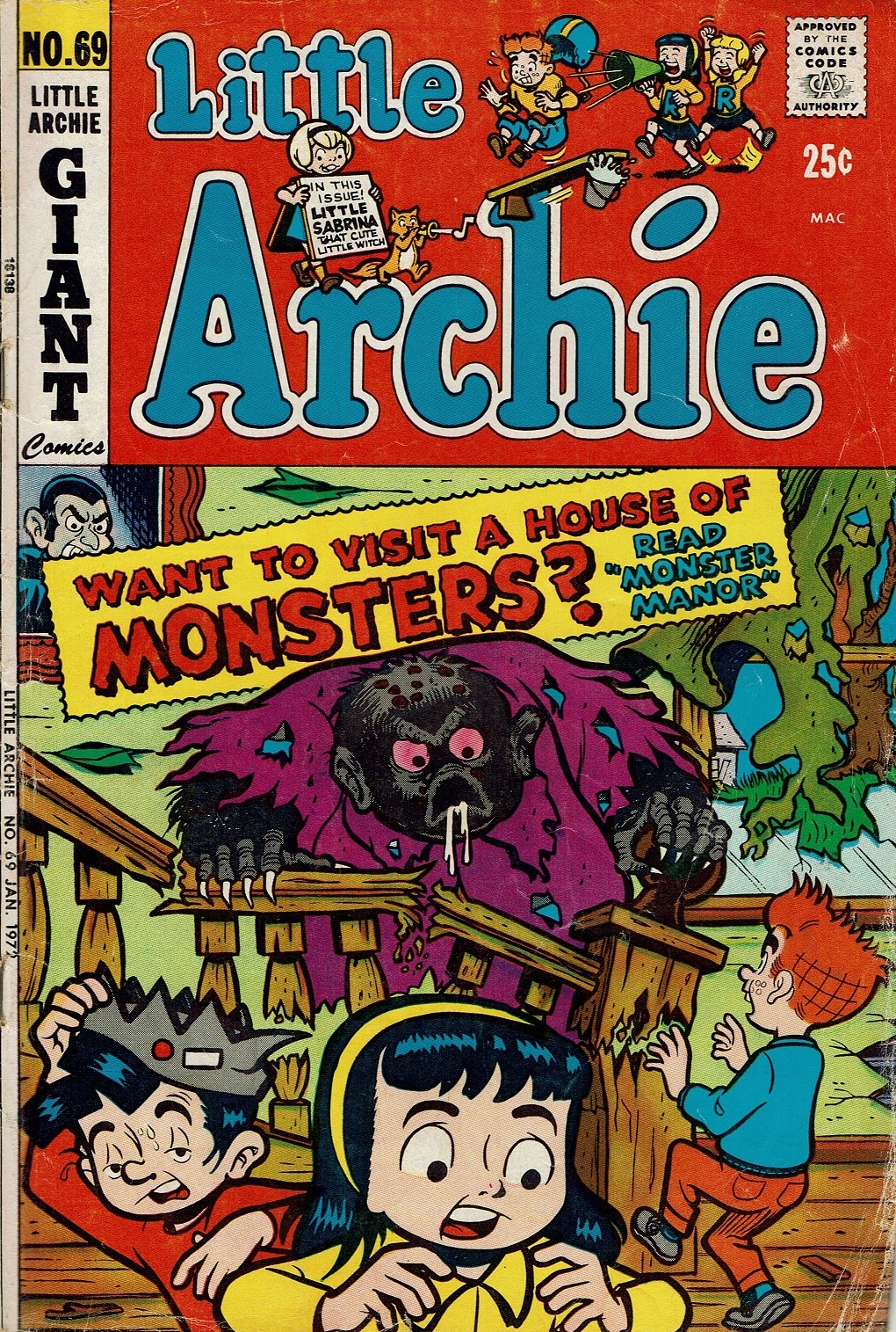 Read online The Adventures of Little Archie comic -  Issue #69 - 1