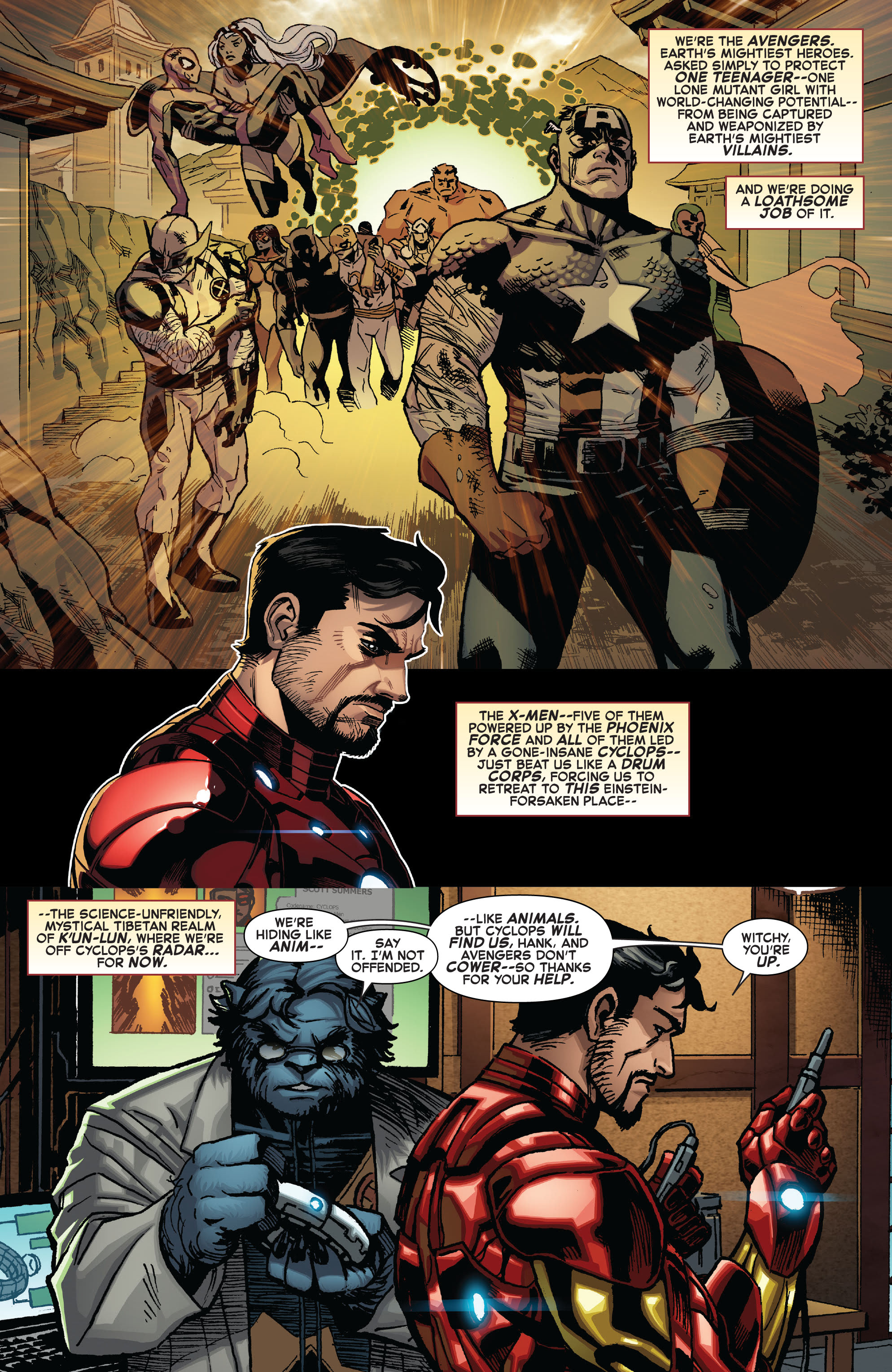 Read online Avengers vs. X-Men Omnibus comic -  Issue # TPB (Part 6) - 28