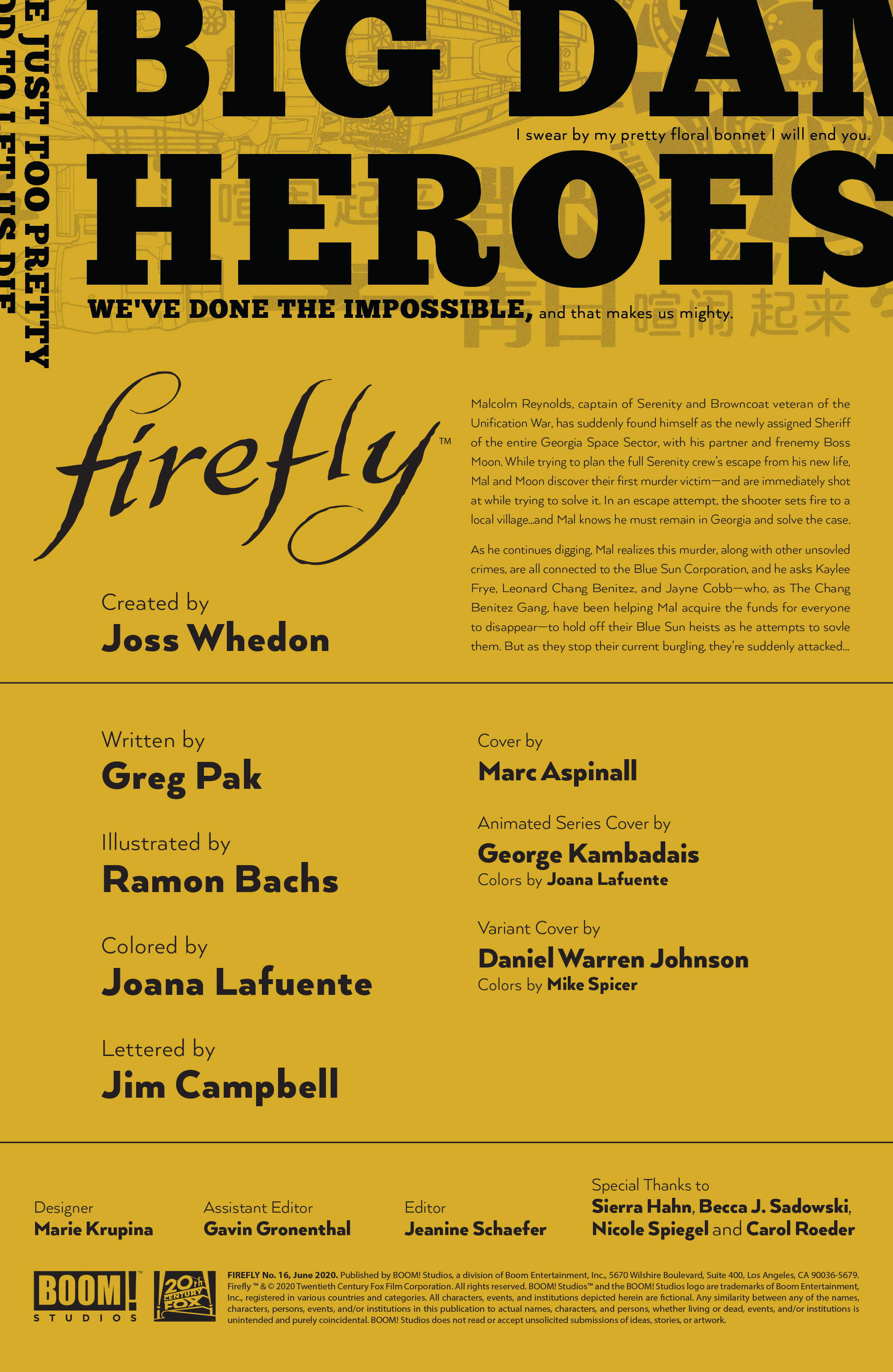 Read online Firefly comic -  Issue #16 - 2
