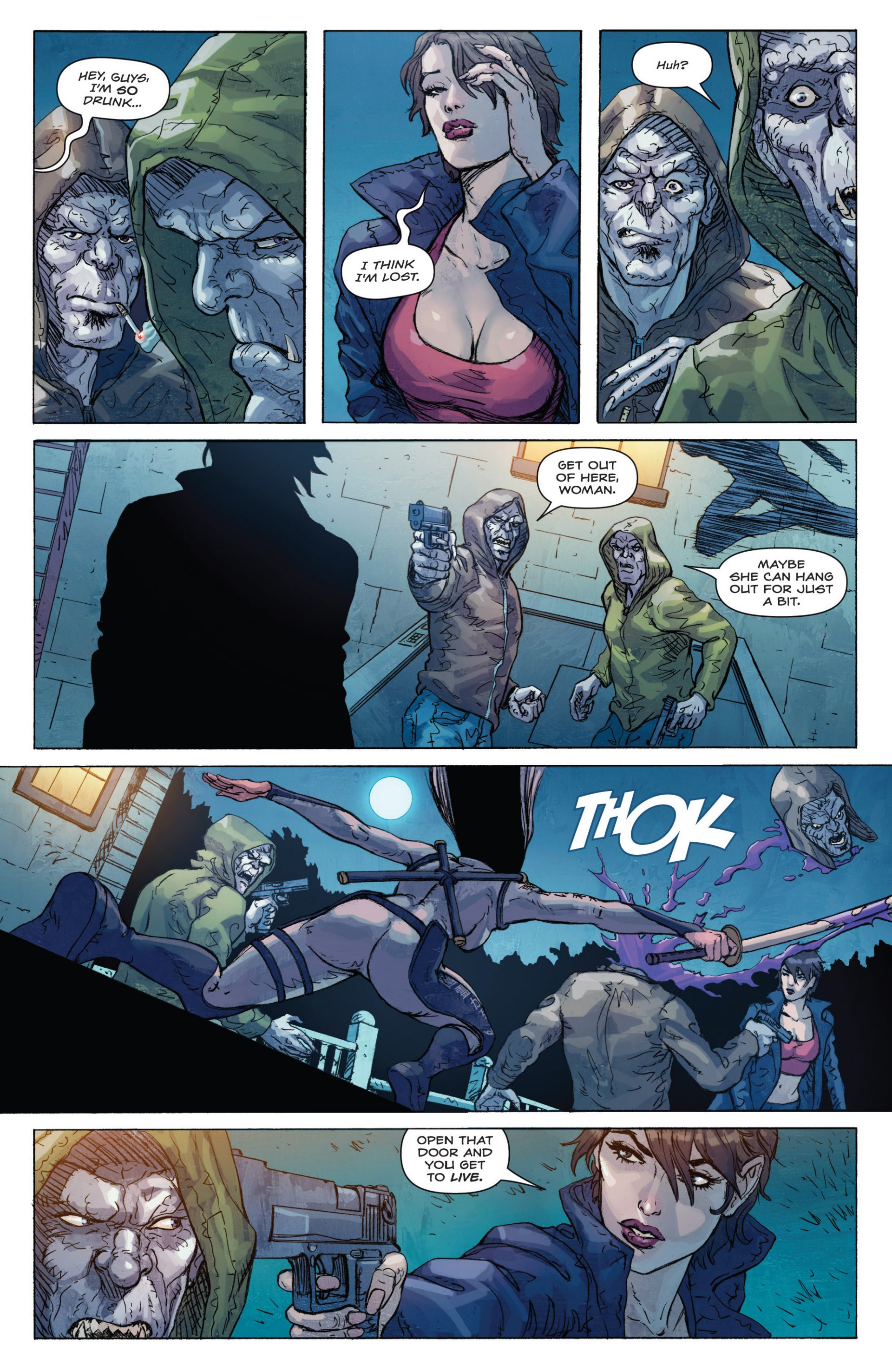 Read online Grimm Fairy Tales presents Inferno: Age of Darkness comic -  Issue # Full - 32