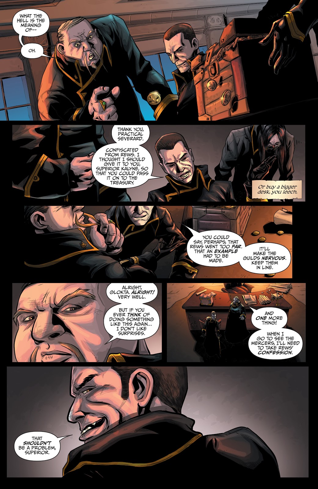 The First Law: The Blade Itself issue 1 - Page 18