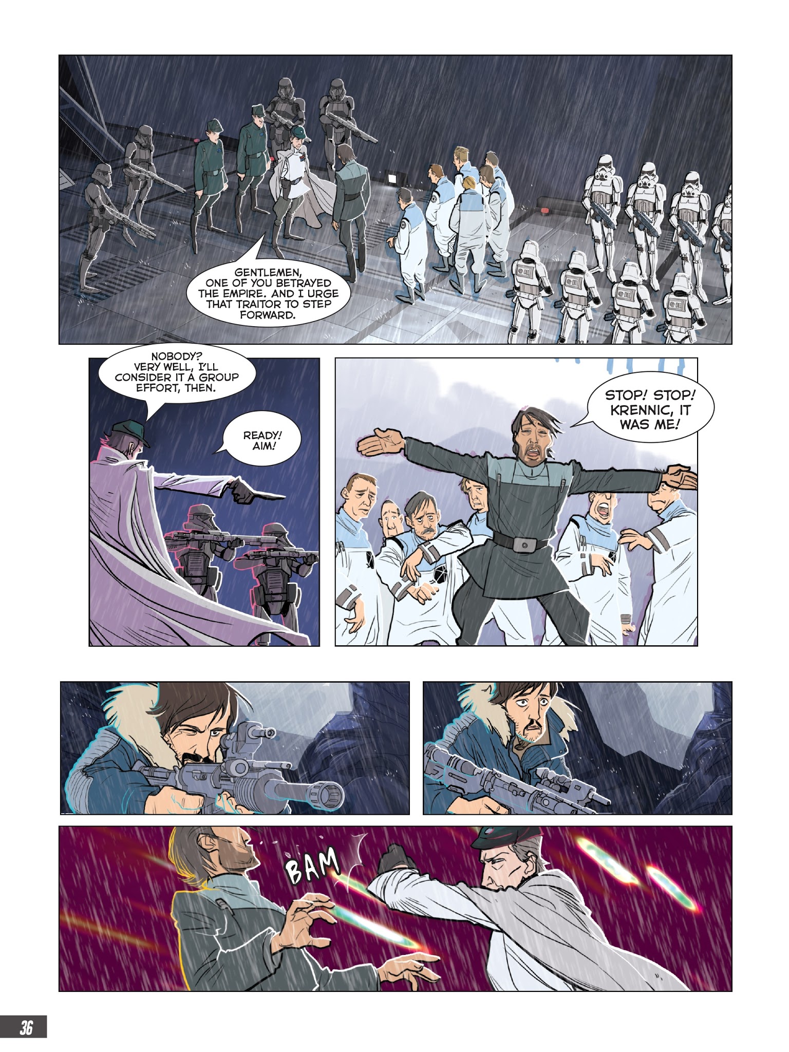 Read online Star Wars: Rogue One Graphic Novel Adaptation comic -  Issue # TPB - 35