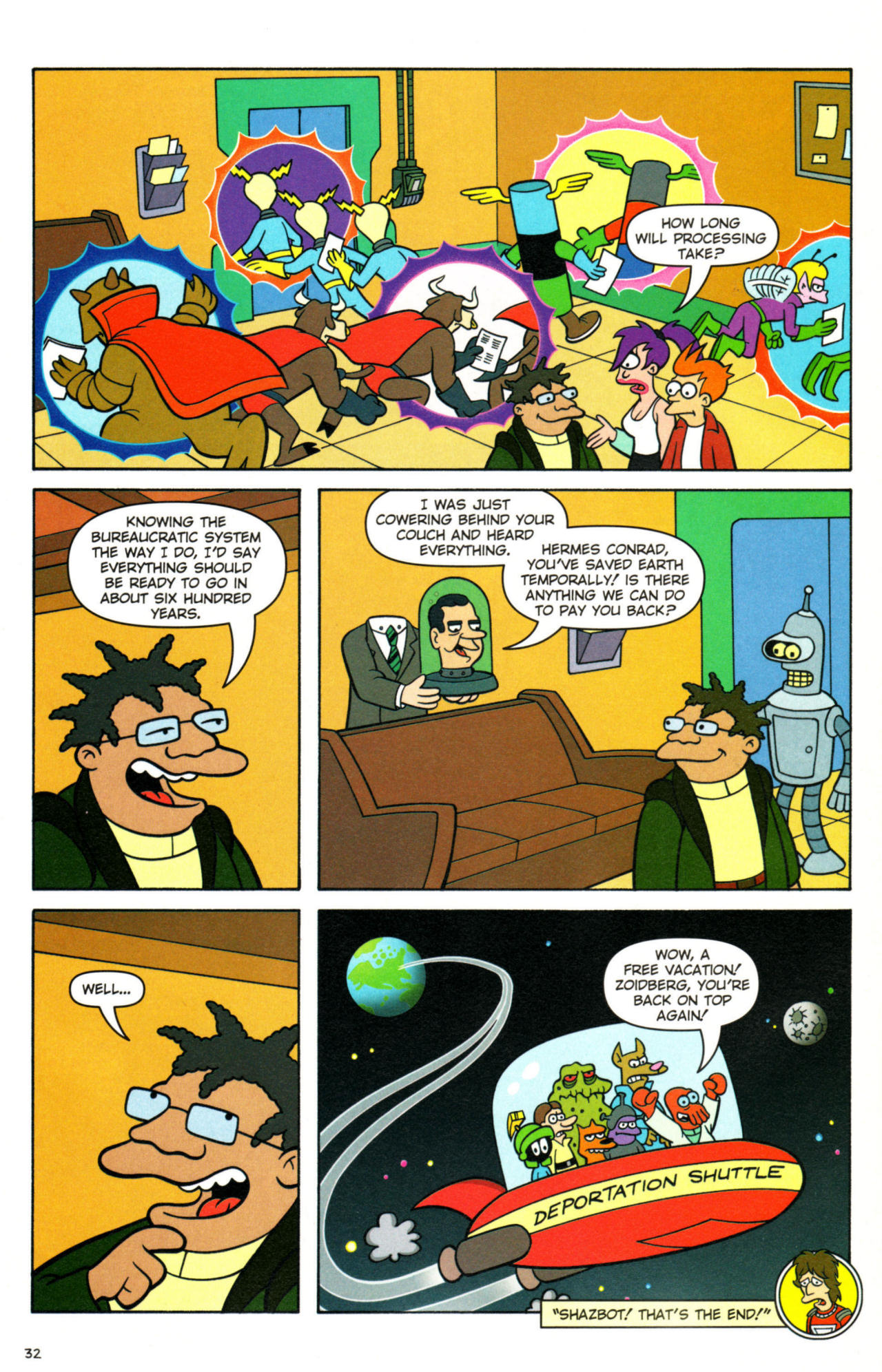 Read online Futurama Comics comic -  Issue #31 - 26
