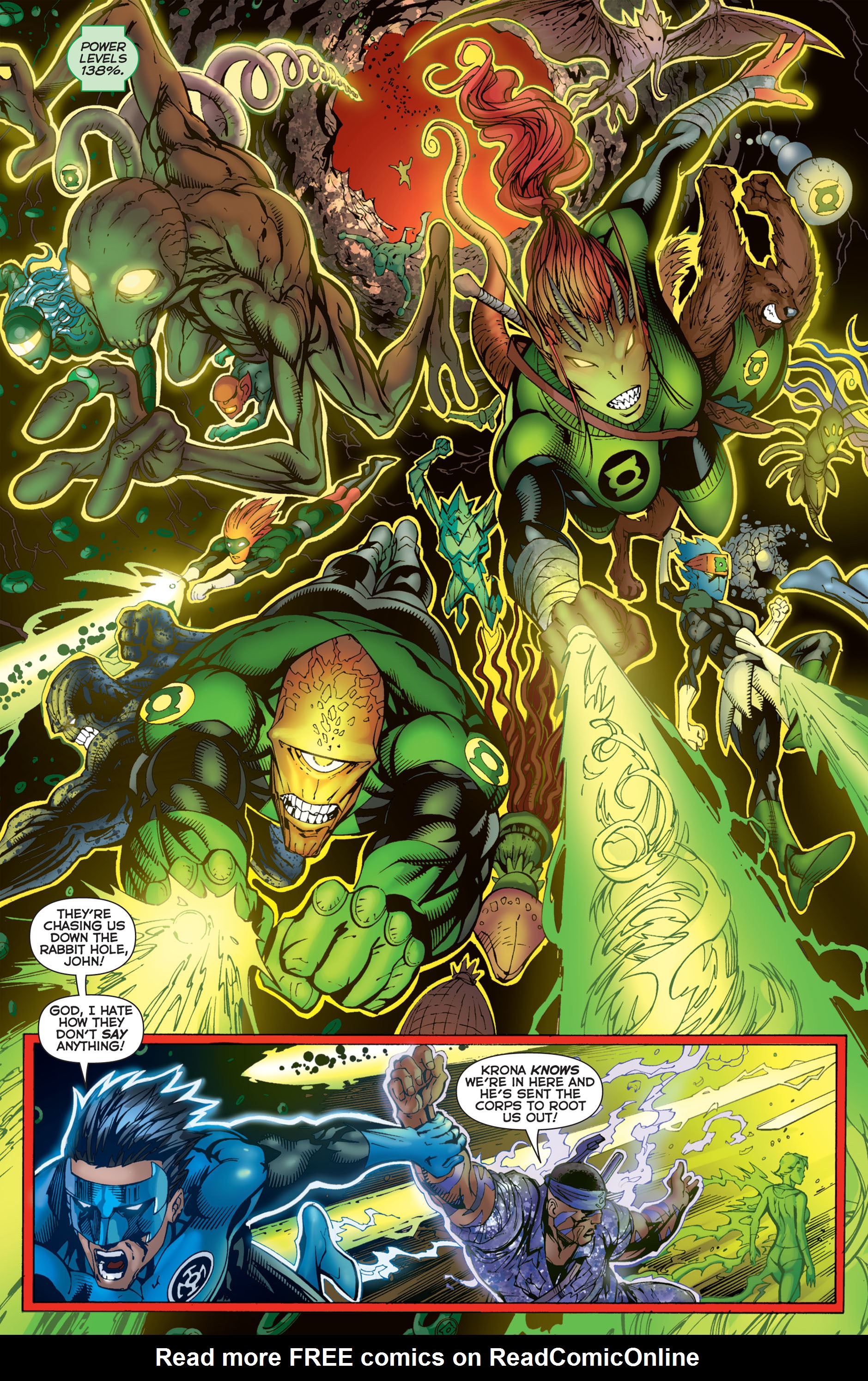 Read online Green Lantern: War of the Green Lanterns (2011) comic -  Issue # TPB - 179
