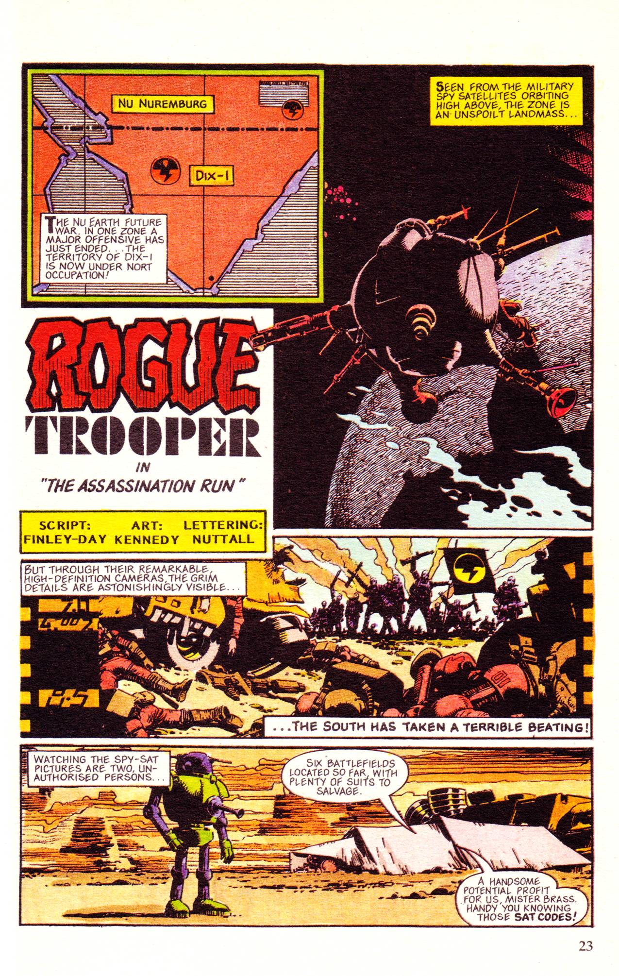 Read online Rogue Trooper (1986) comic -  Issue #7 - 23