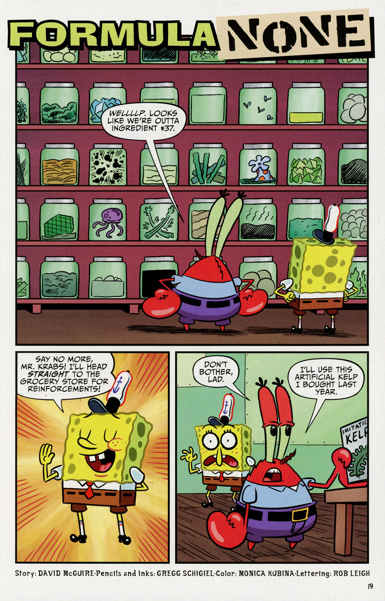Read online SpongeBob Comics comic -  Issue #40 - 20