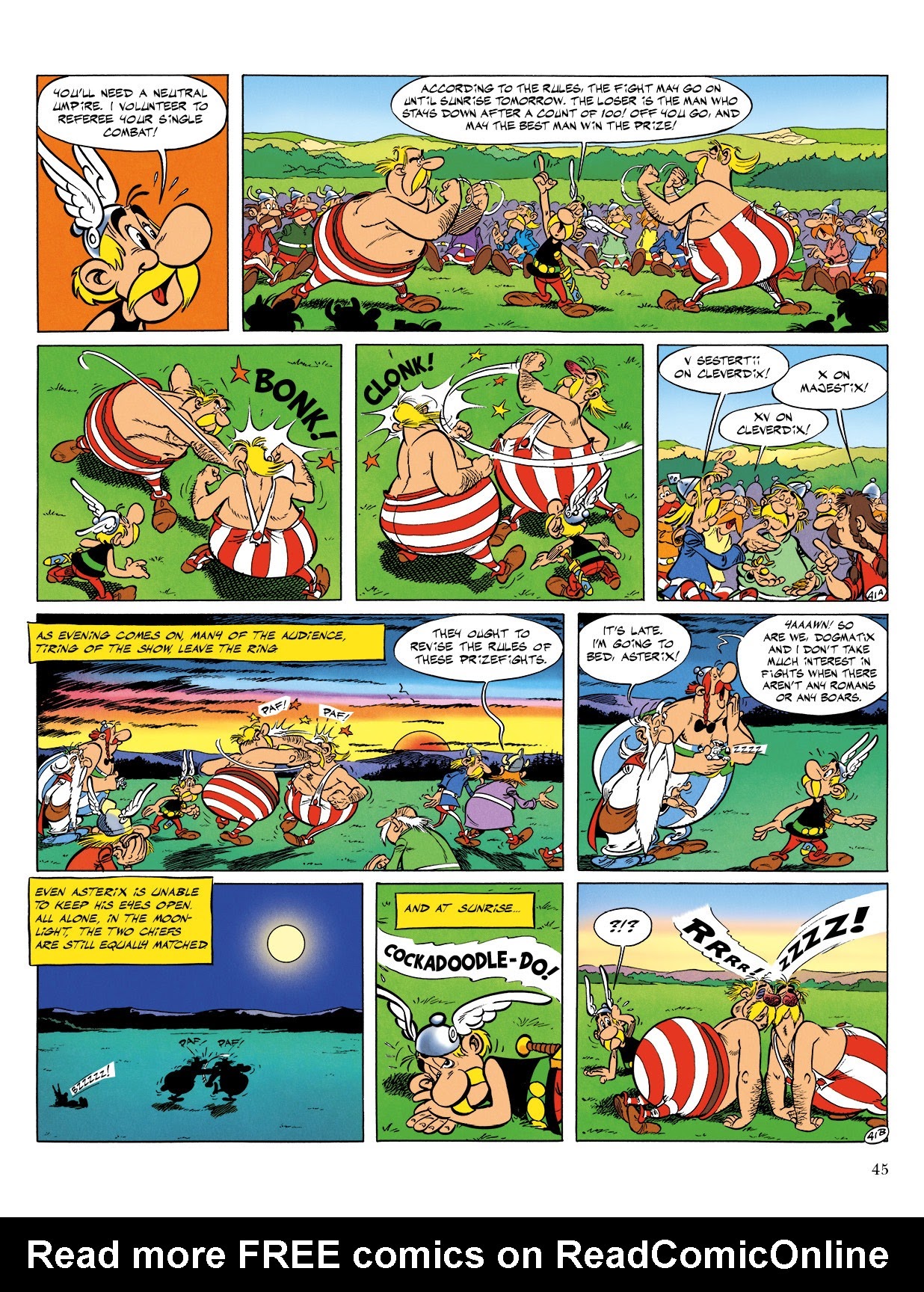 Read online Asterix comic -  Issue #25 - 46