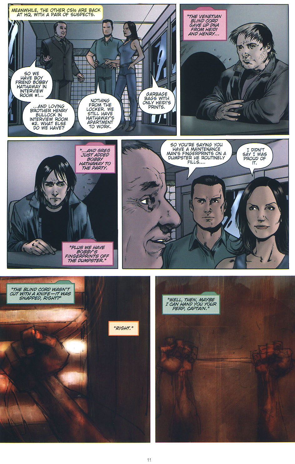 Read online CSI: Crime Scene Investigation comic -  Issue #4 - 13