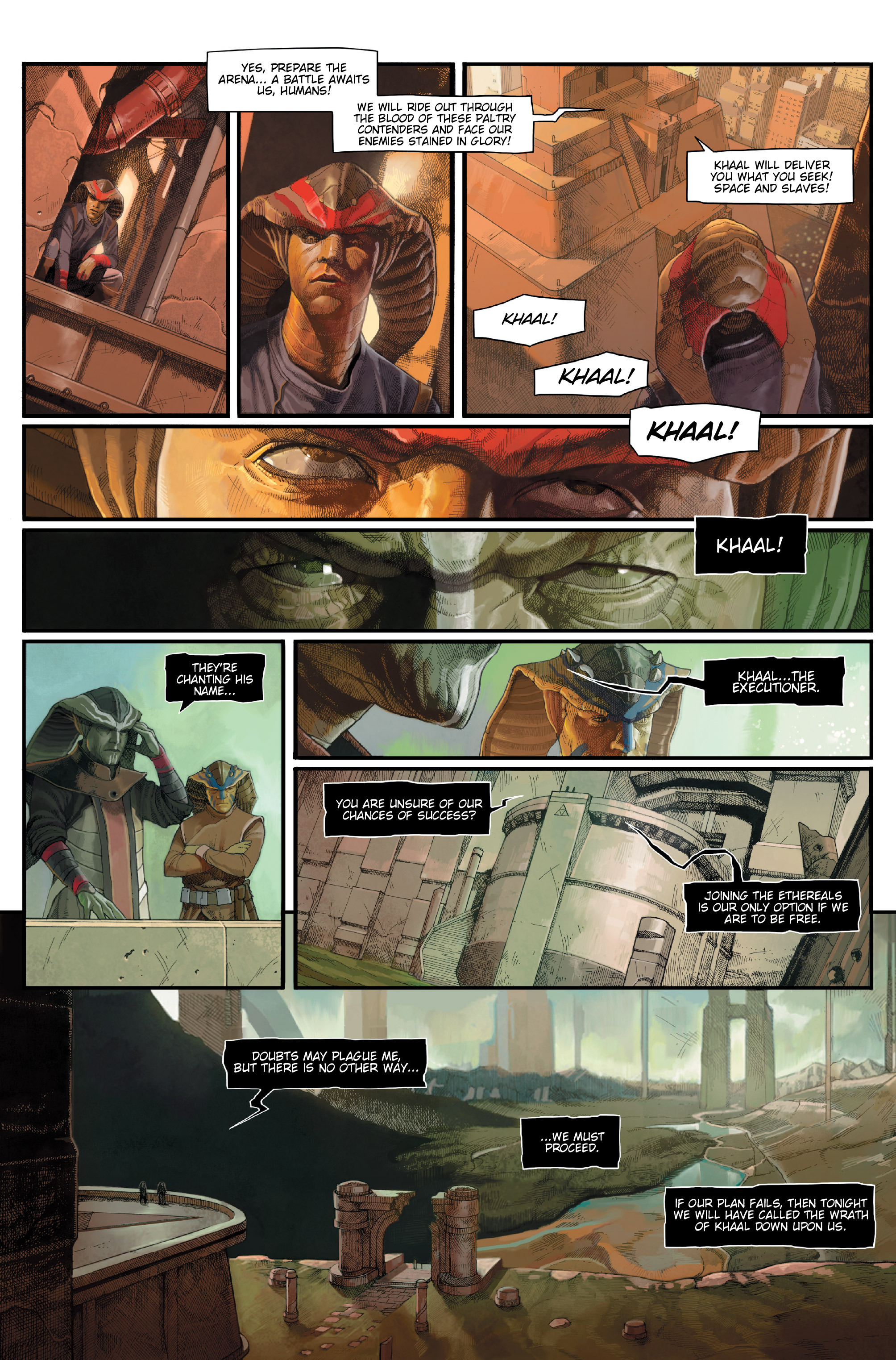 Read online Khaal comic -  Issue #1 - 12