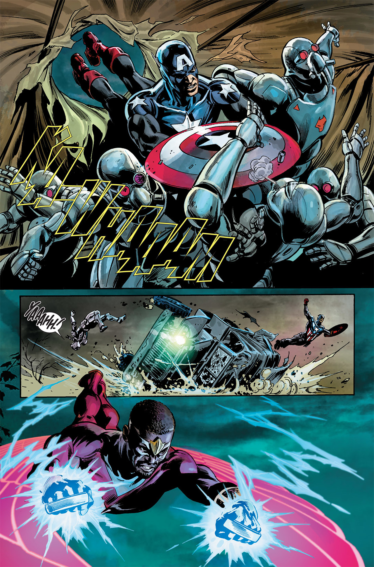 Read online Captain America (1968) comic -  Issue #603 - 9