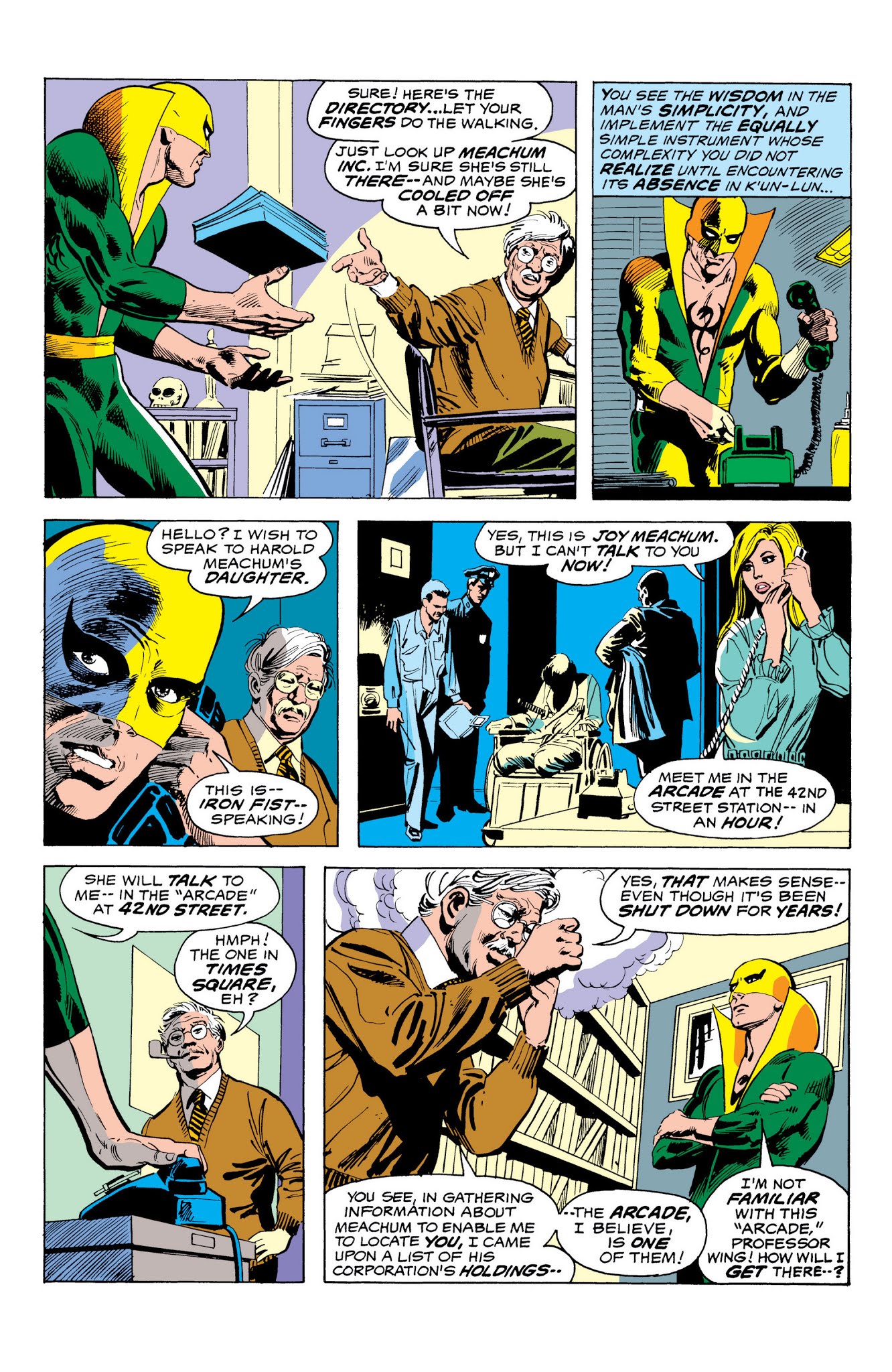 Read online Marvel Masterworks: Iron Fist comic -  Issue # TPB 1 (Part 1) - 90