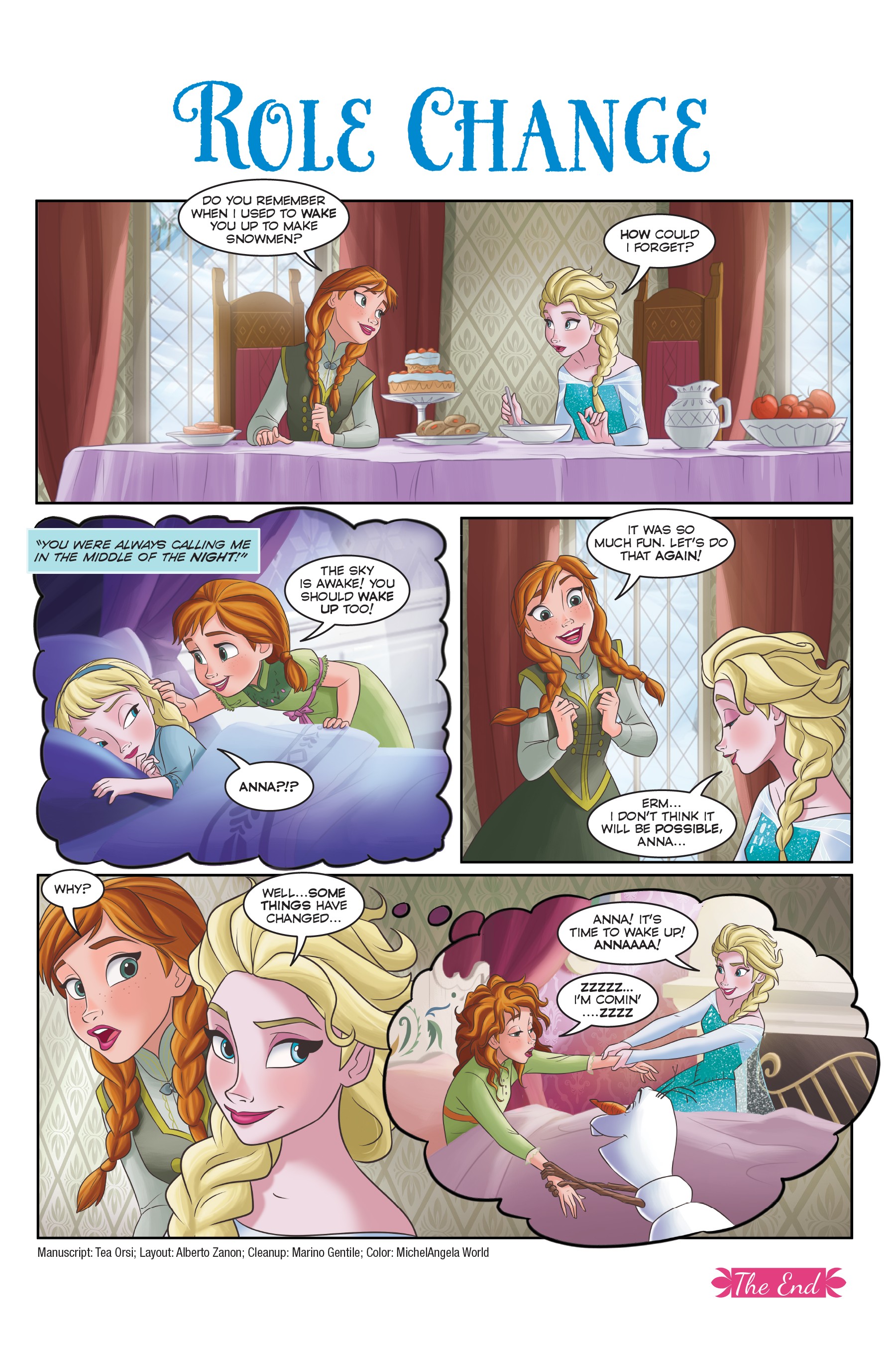Read online Frozen Adventures: Flurries of Fun comic -  Issue # TPB (Part 3) - 38