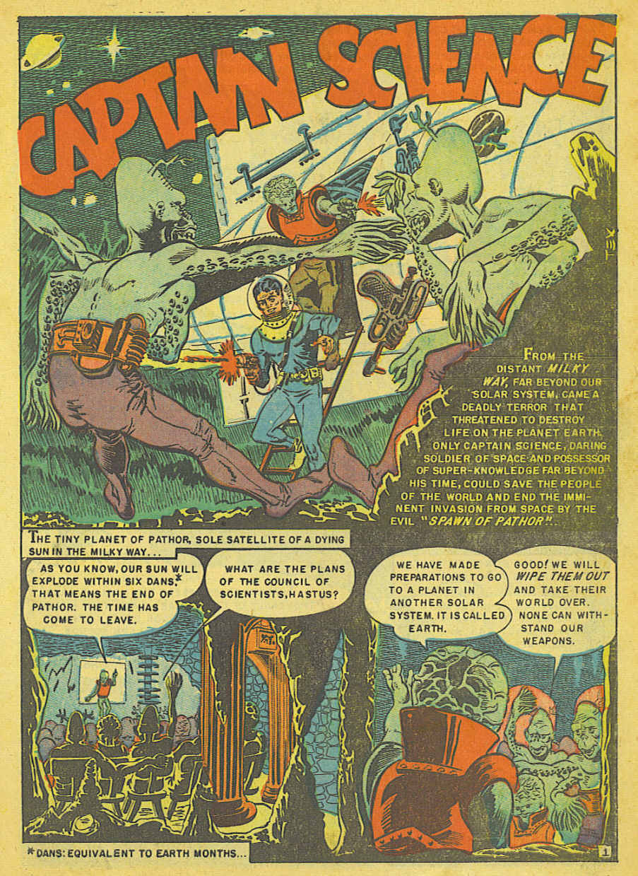 Read online Captain Science comic -  Issue #6 - 2